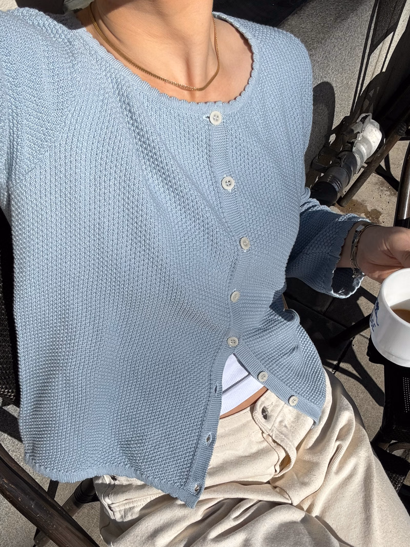 Amorini Cardigan Blue