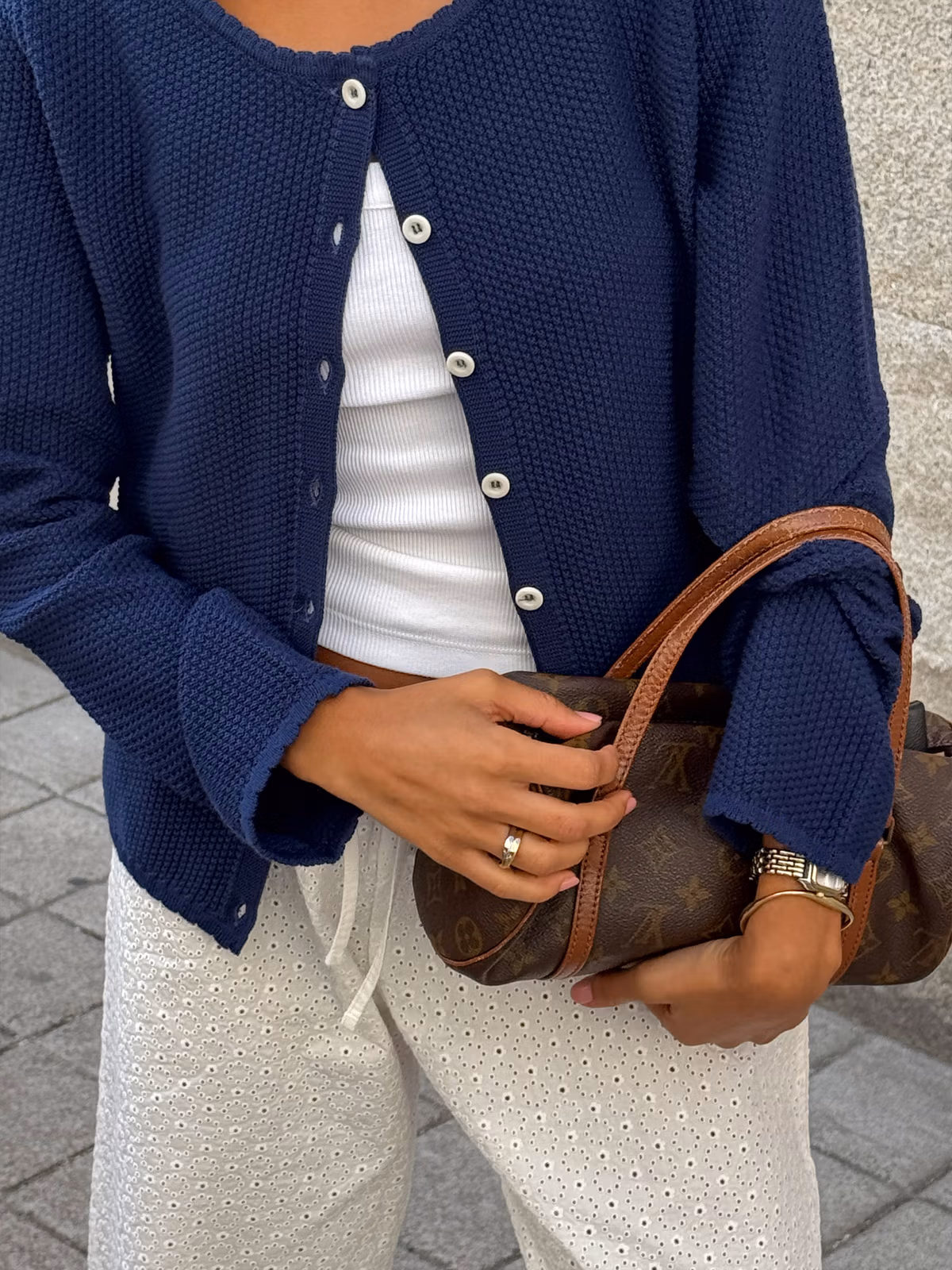 Amorini Cardigan Dark Blue