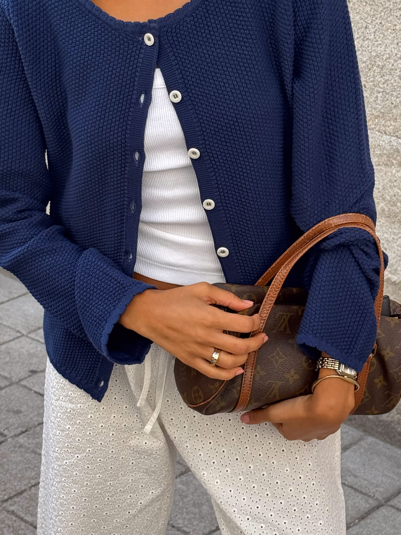 Amorini Cardigan Dark Blue