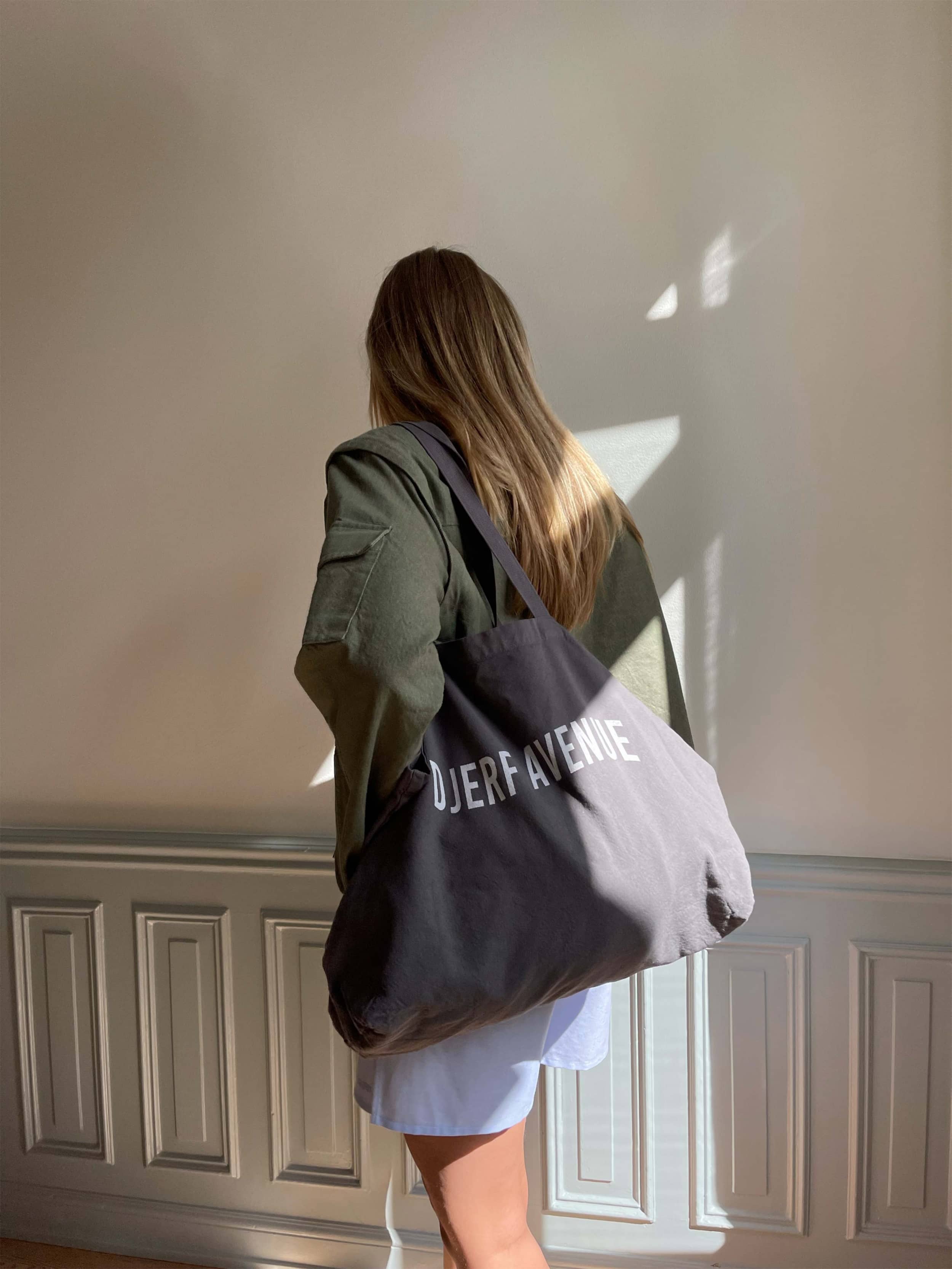 Tote Bag Washed Out Black - Black | Djerf Avenue
