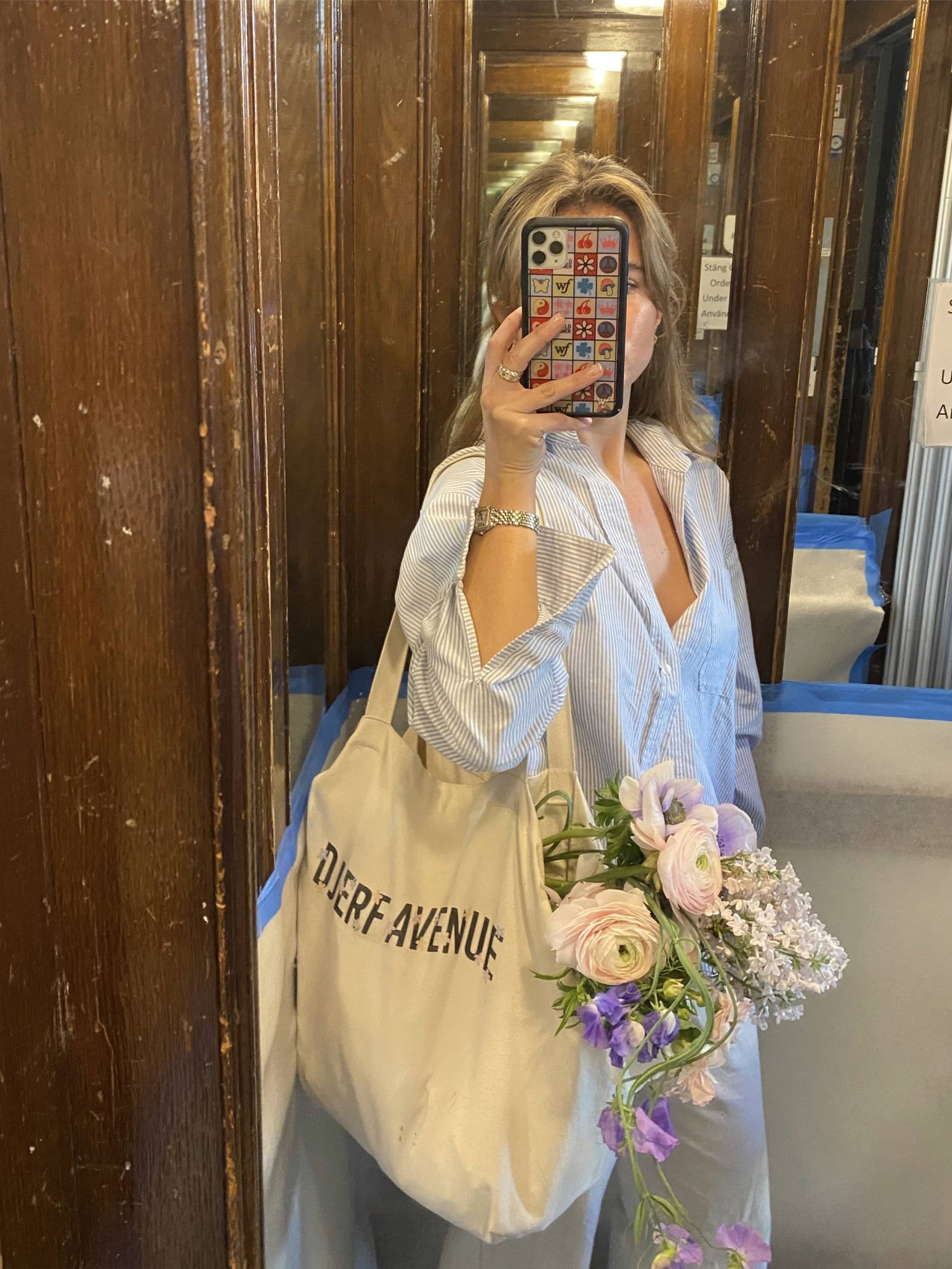 Tote Bag White - White | Djerf Avenue