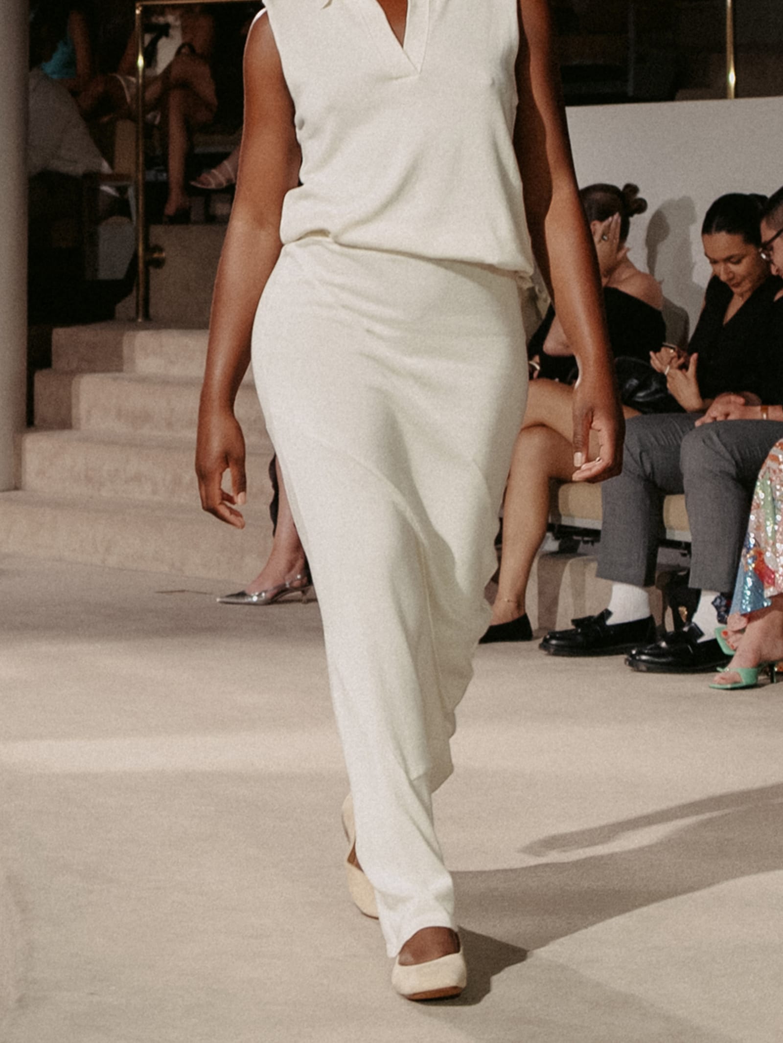 Remake Getaway Skirt Maxi Cream