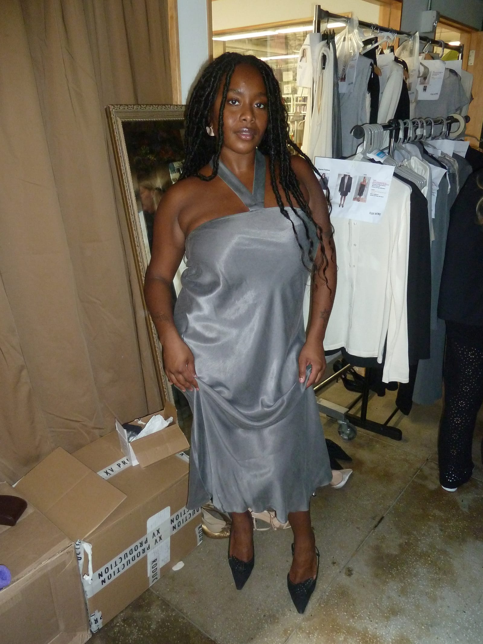 Remake Vision Halterneck Dress