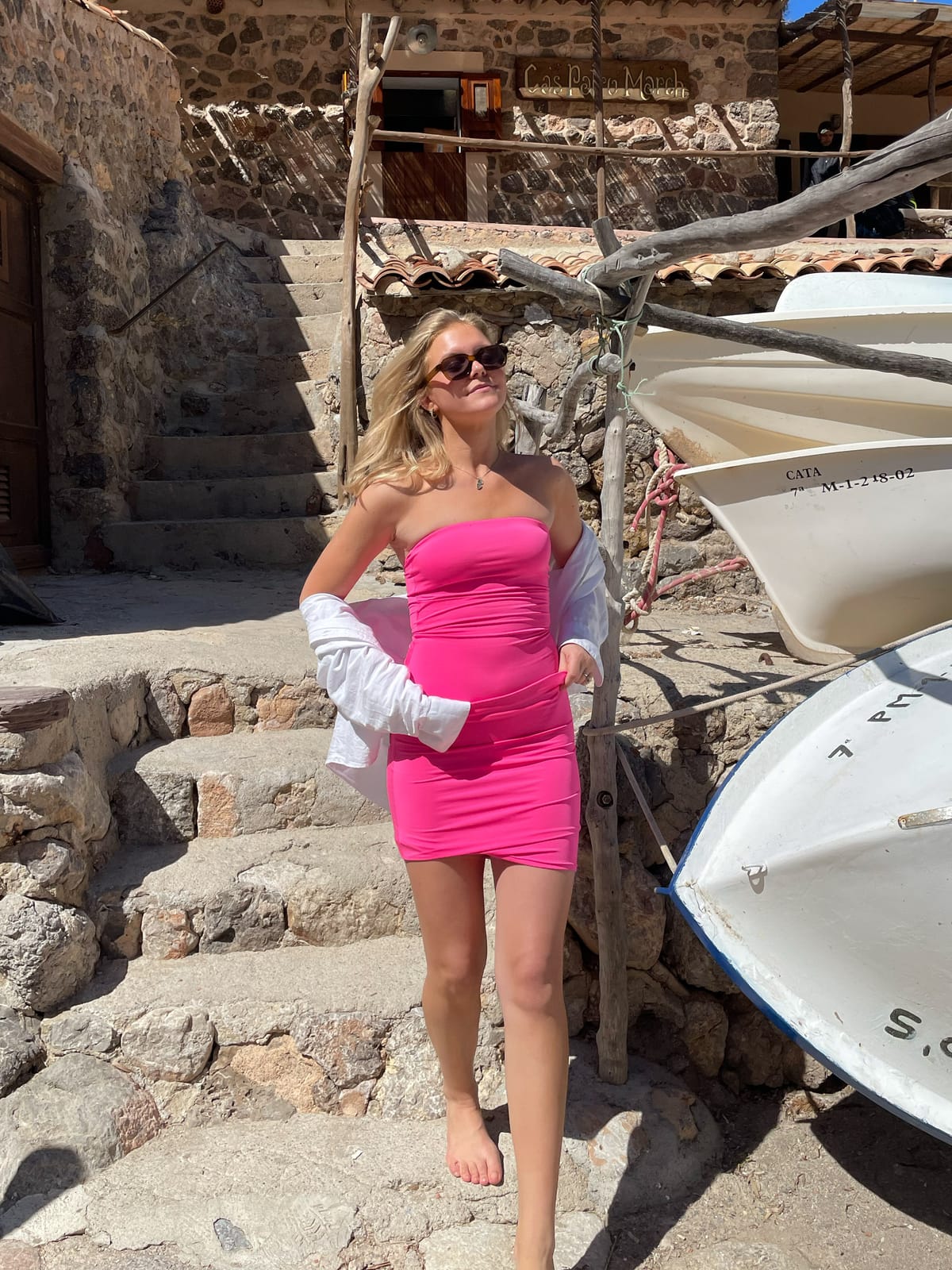 Swim Skirt Guava