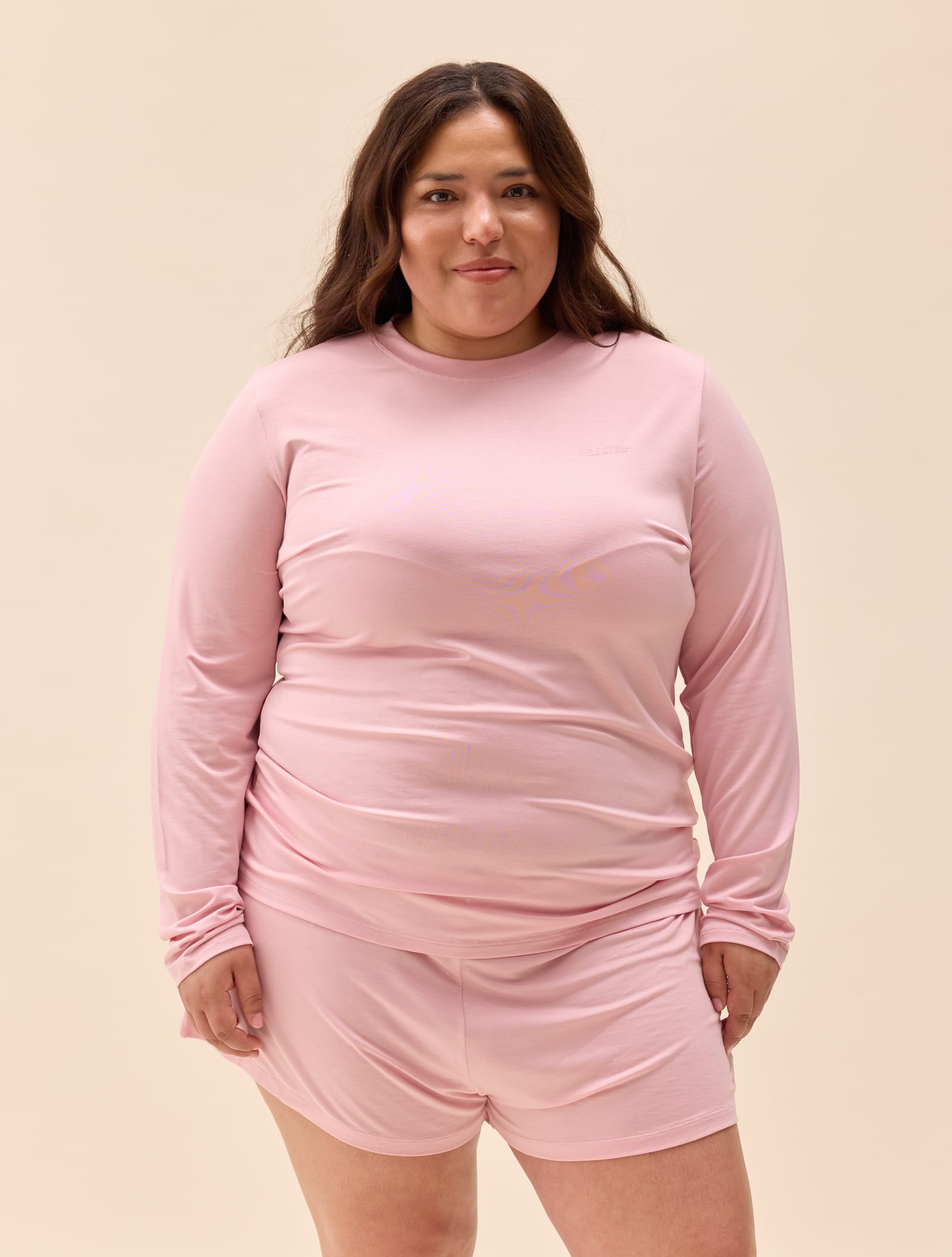 Go Slow Long Sleeve Top Pink
