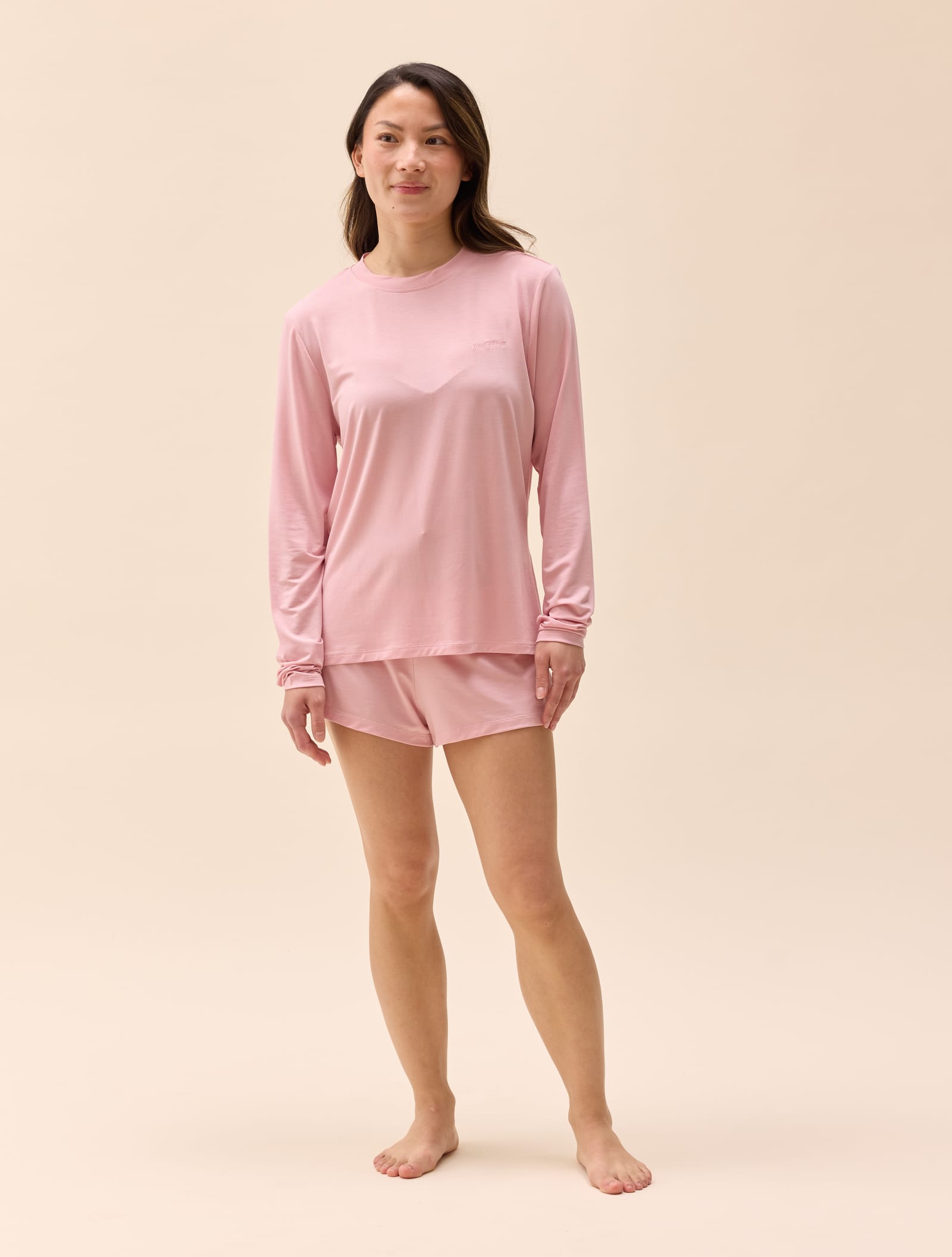 Go Slow Long Sleeve Top Pink