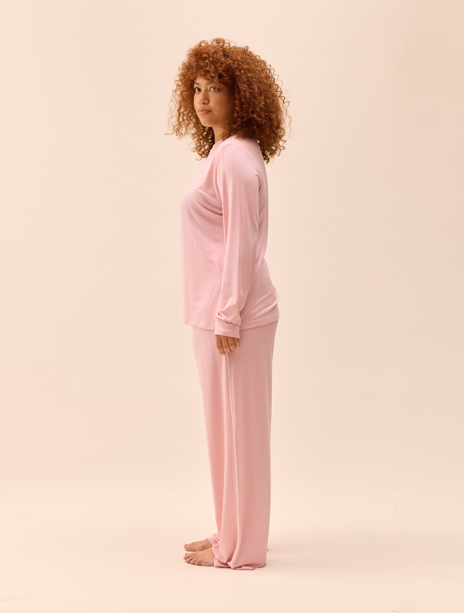 Go Slow Long Sleeve Top Pink