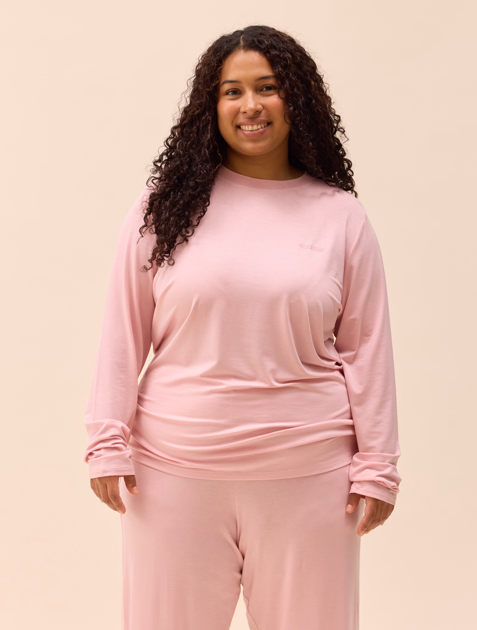 Go Slow Long Sleeve Top Pink