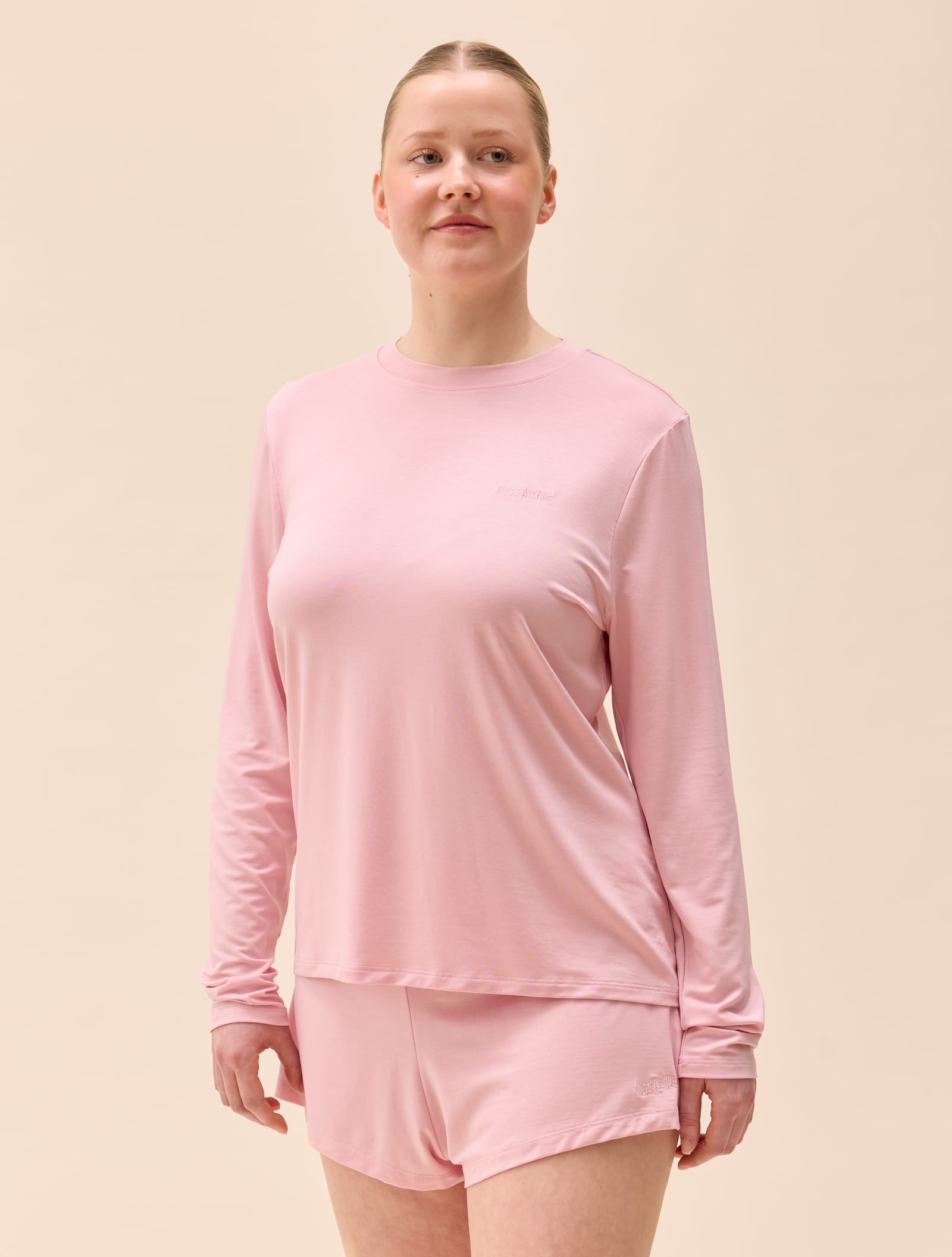 Go Slow Long Sleeve Top Pink