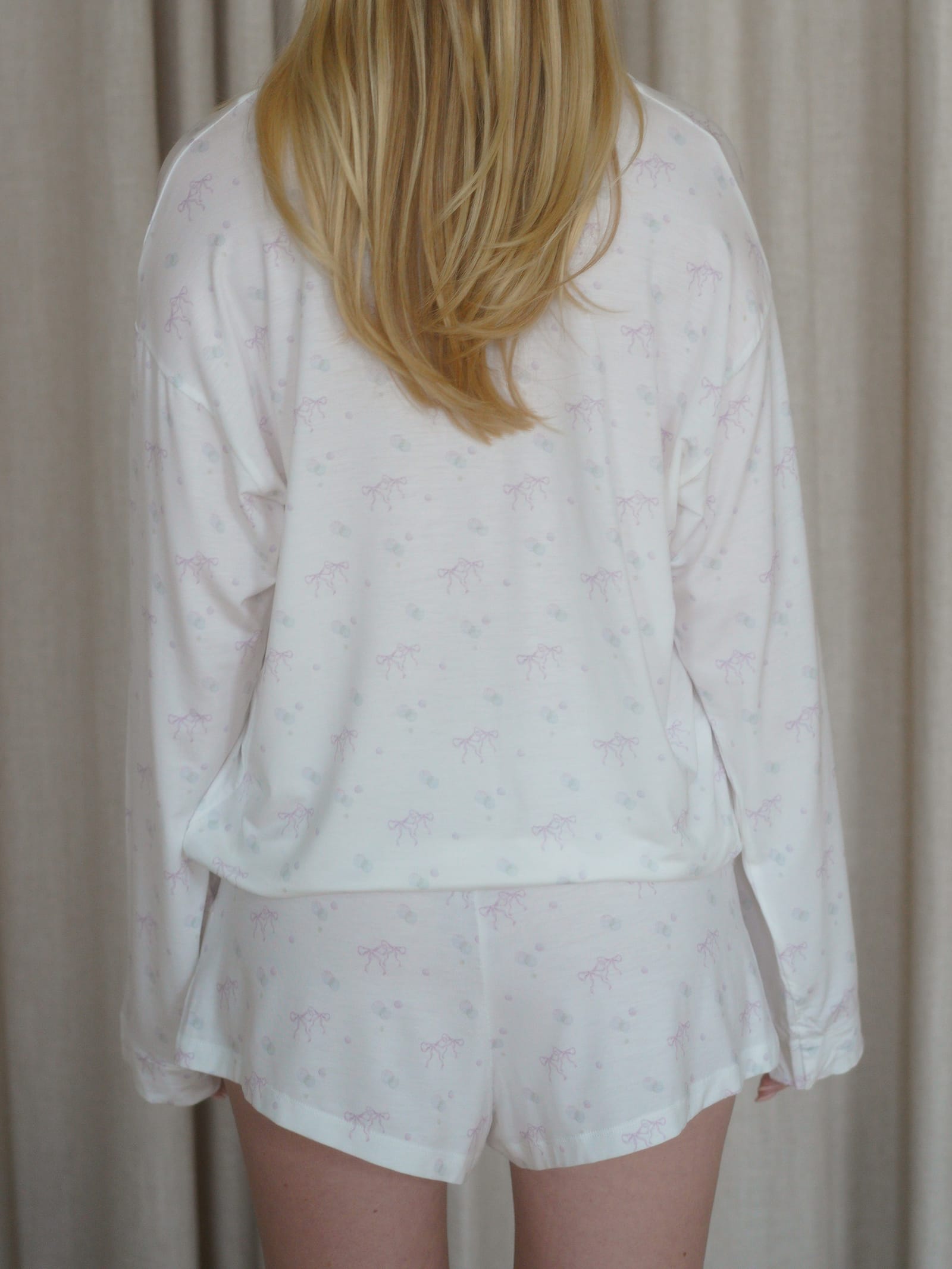 Go Slow PJ Shirt Bubble Bliss