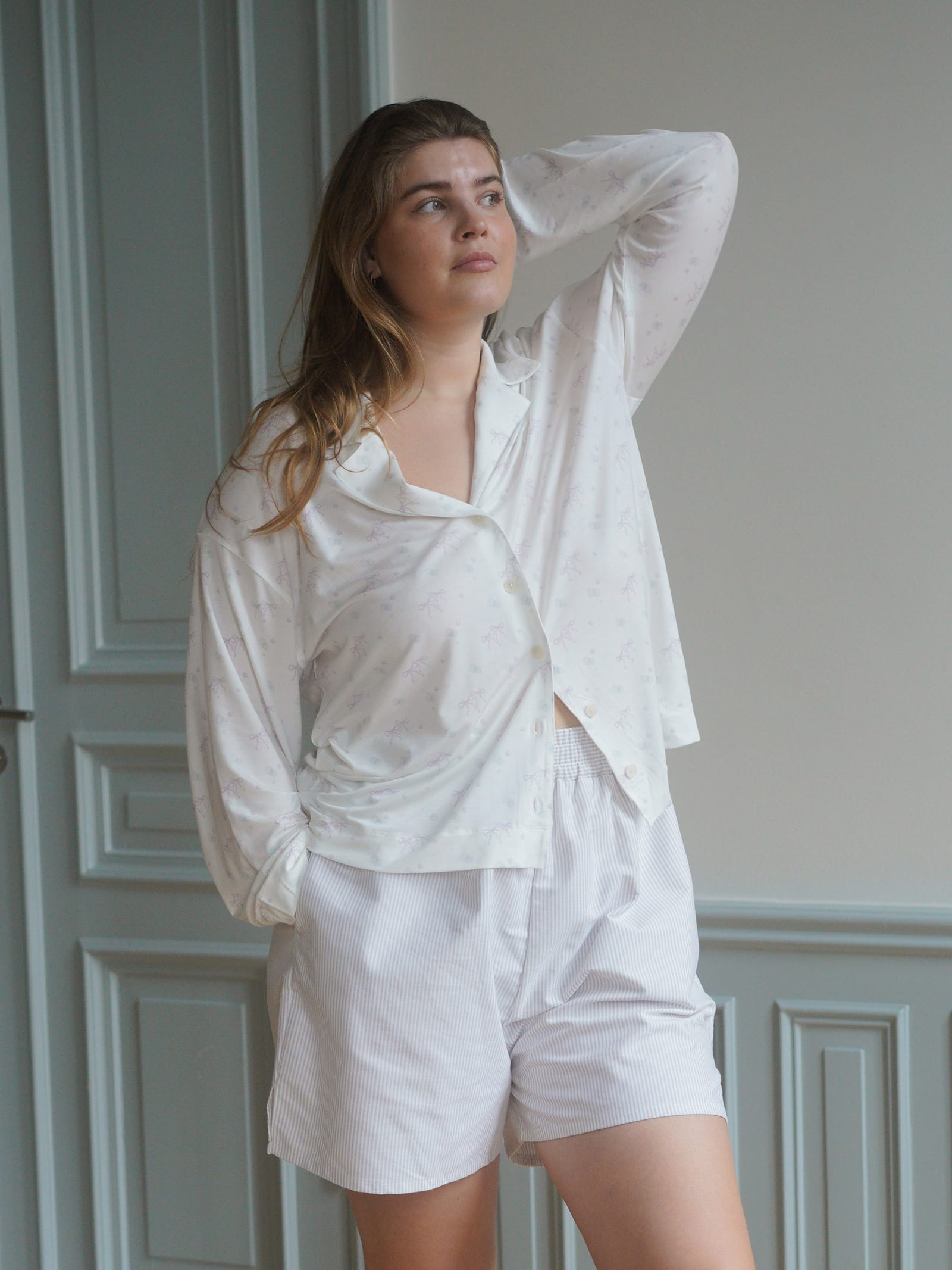Go Slow PJ Shirt Bubble Bliss