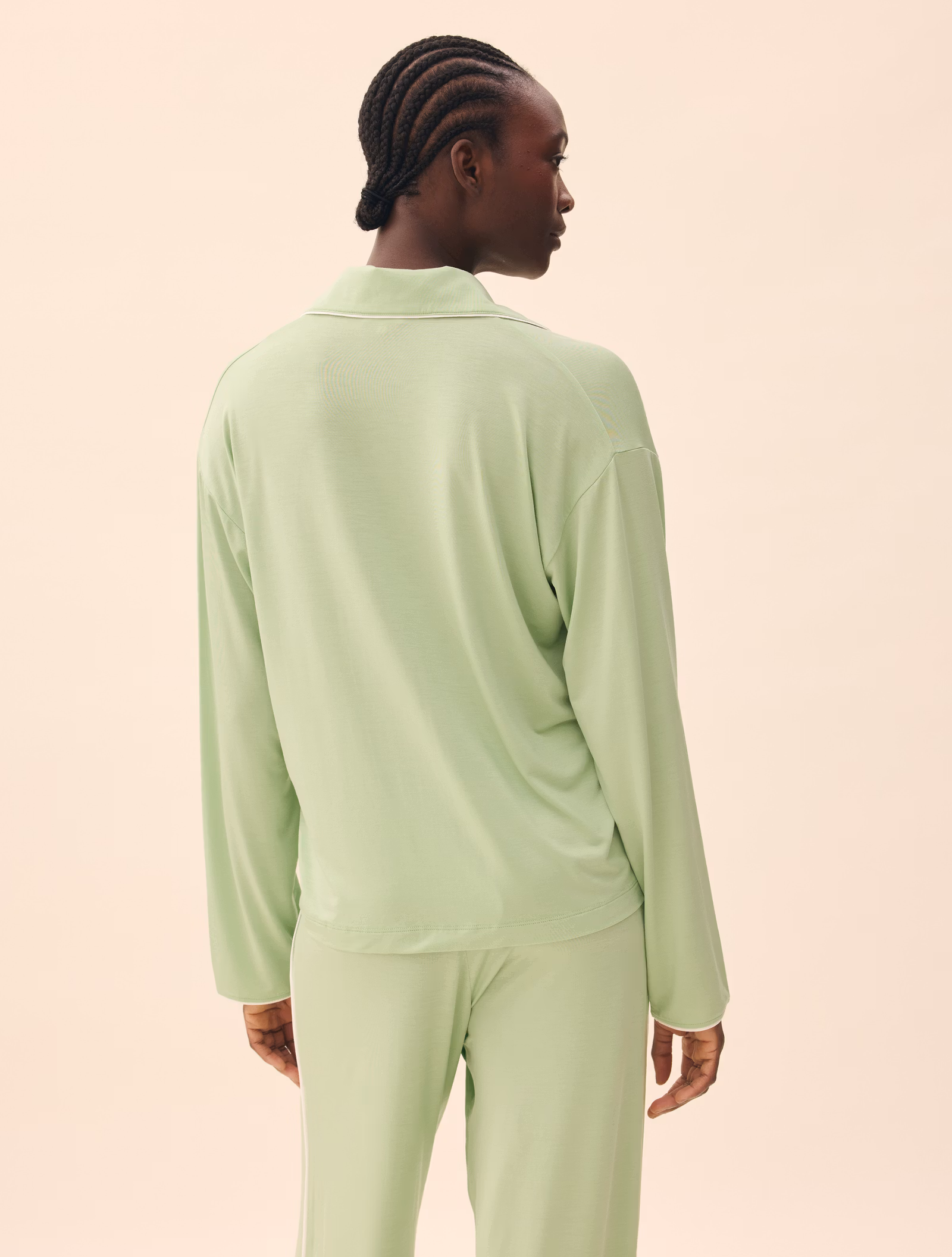 Go Slow PJ Shirt Pistachio