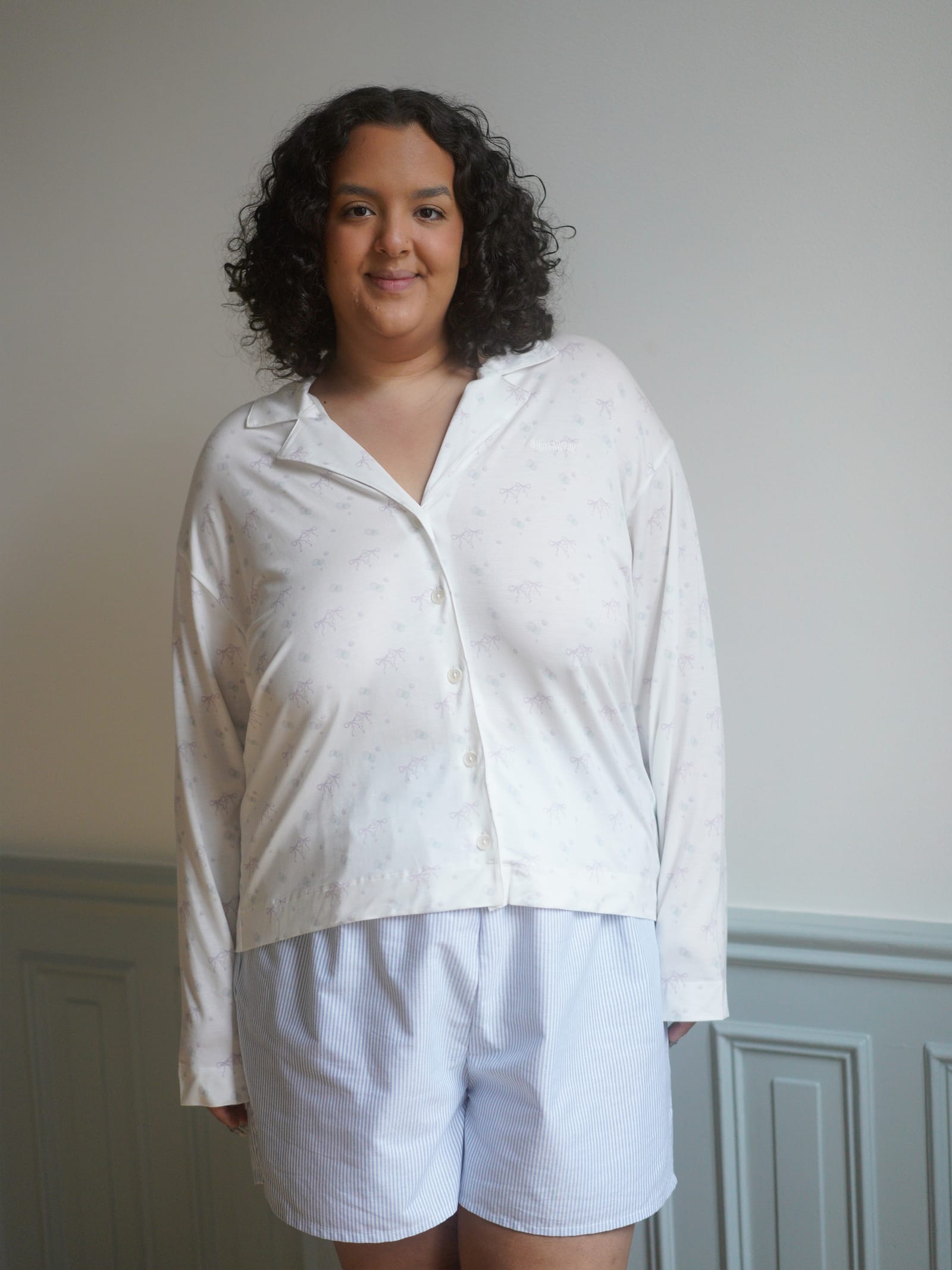 Go Slow PJ Shirt Bubble Bliss
