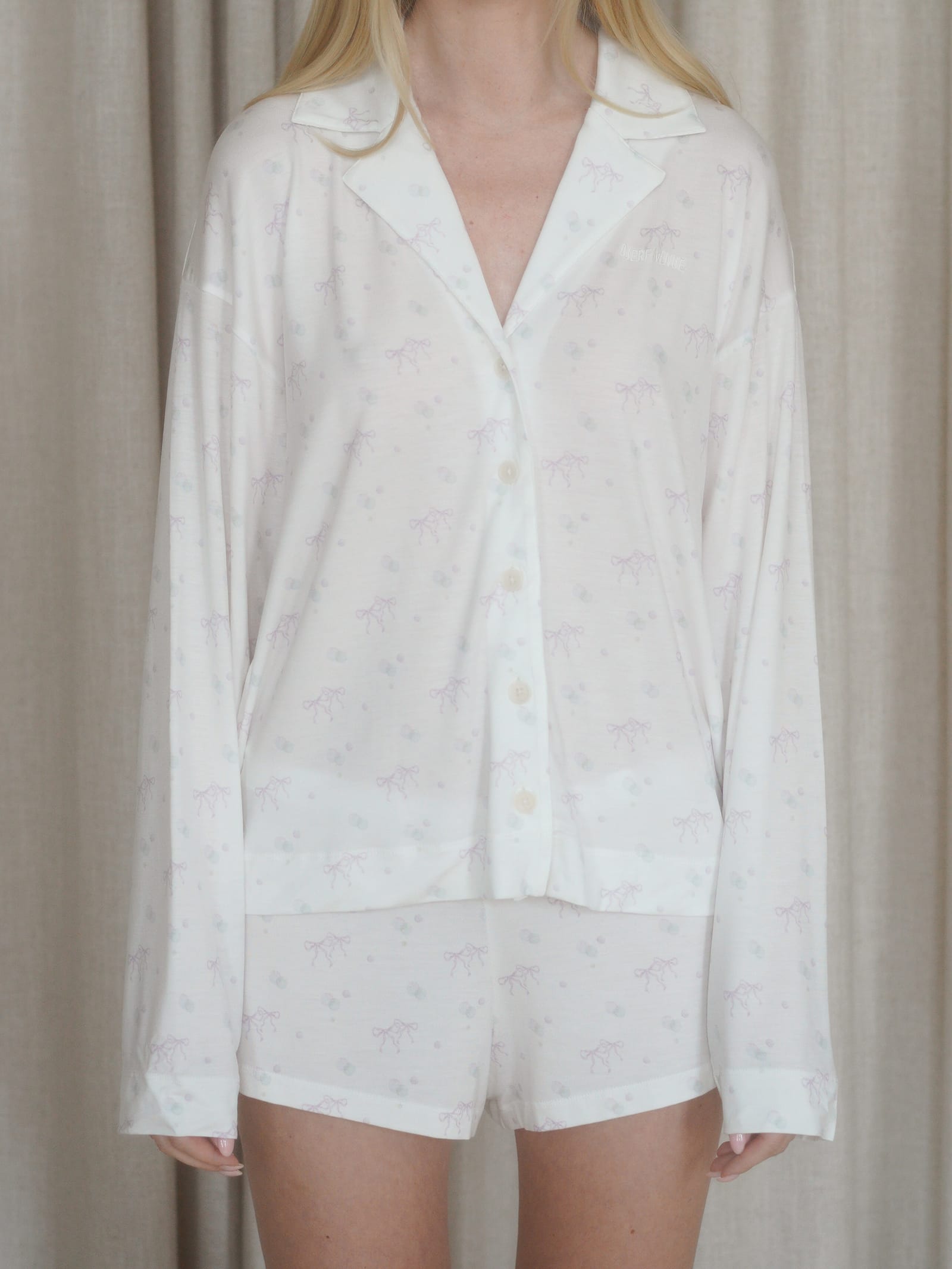 Go Slow PJ Shirt Bubble Bliss