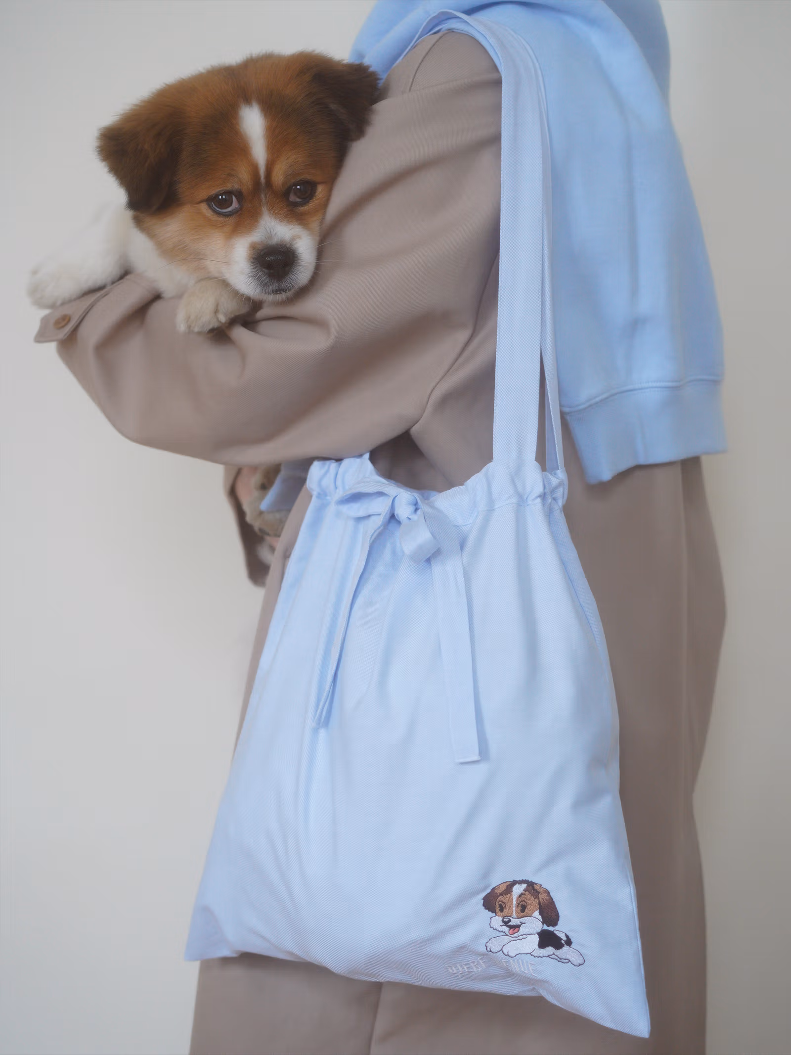 Bestie Tote Bag Blue