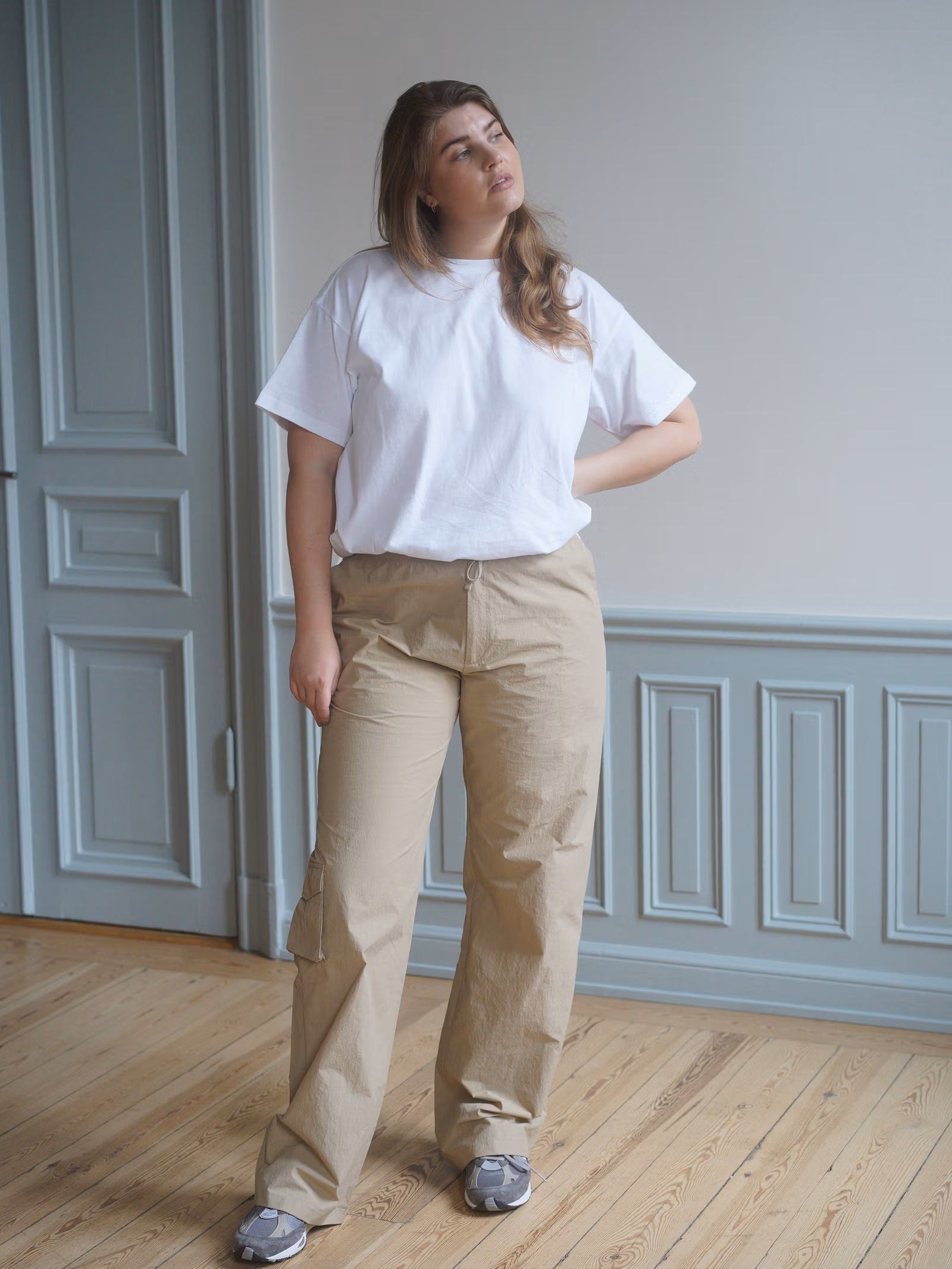 Sporty Pants Sand - Tall