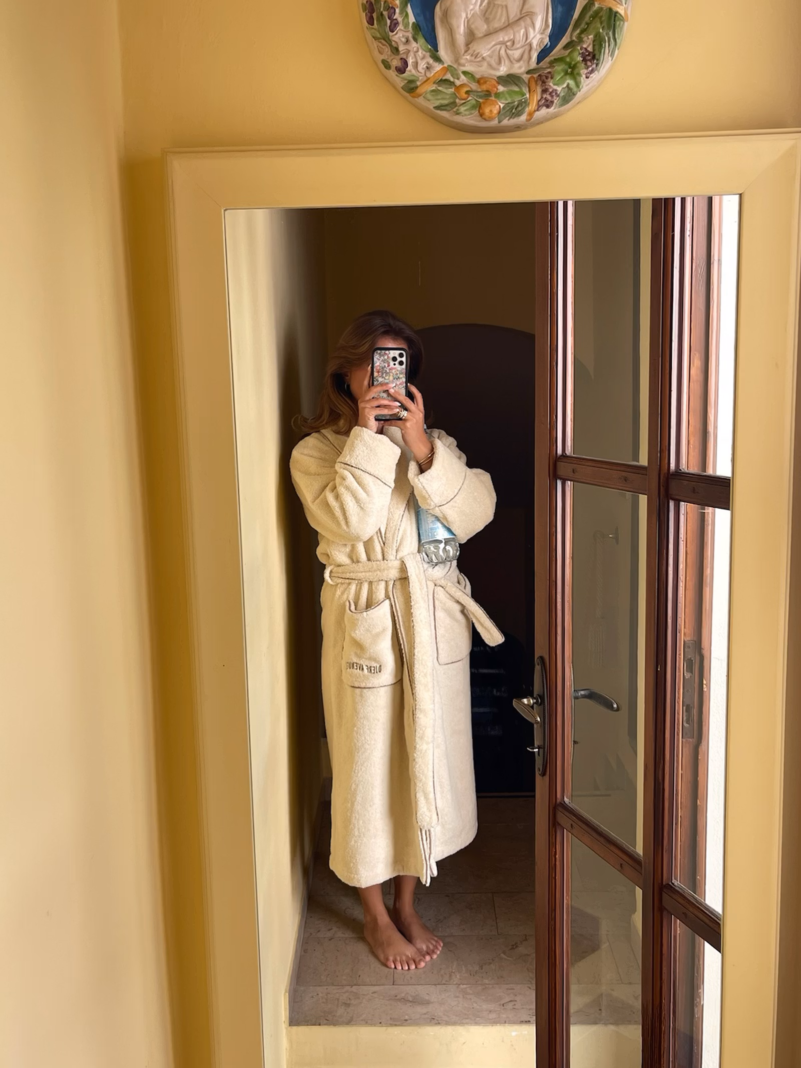 Bath Robe Creamy Oat
