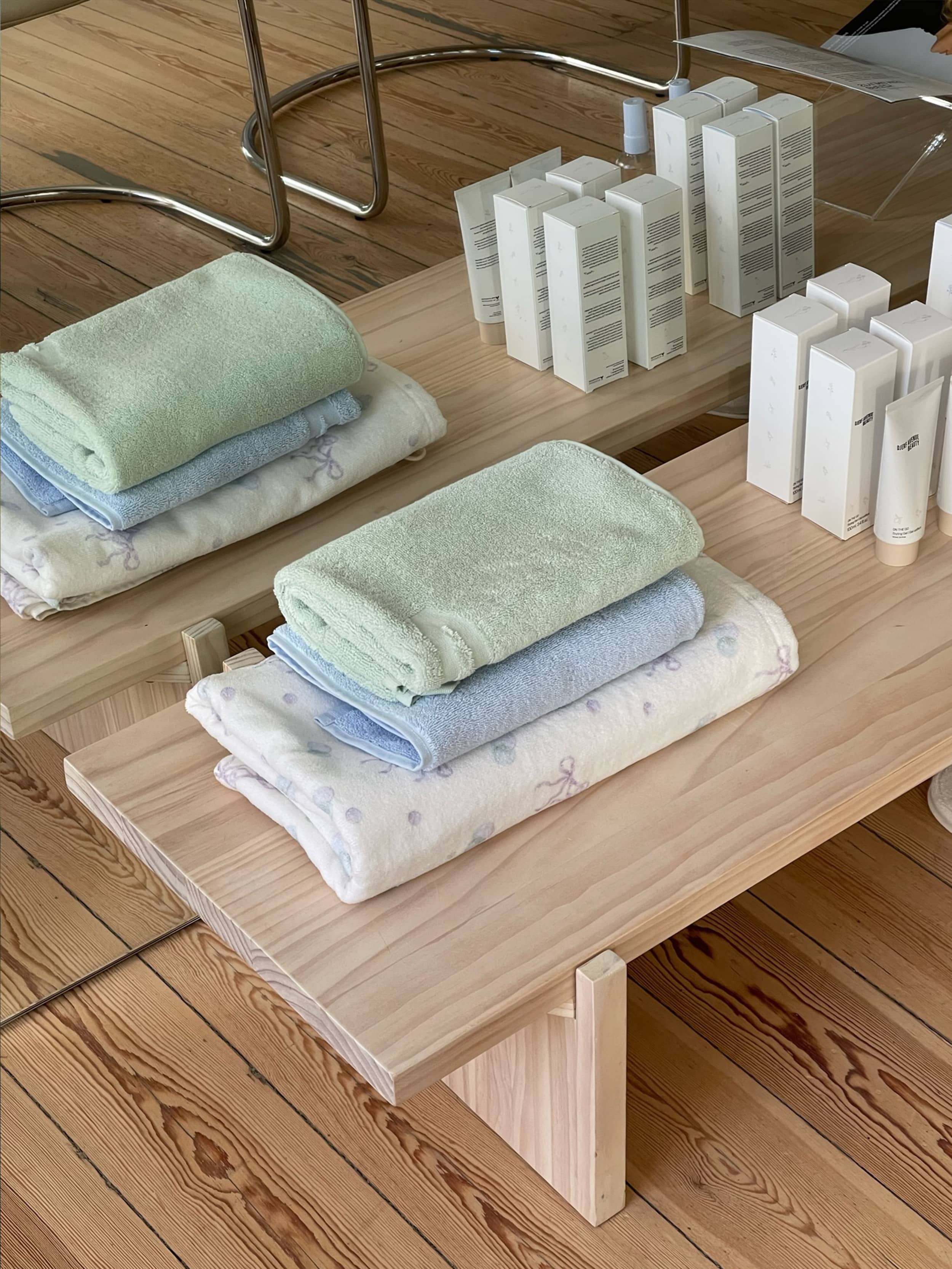Small Towel Blue - Blue | Djerf Avenue