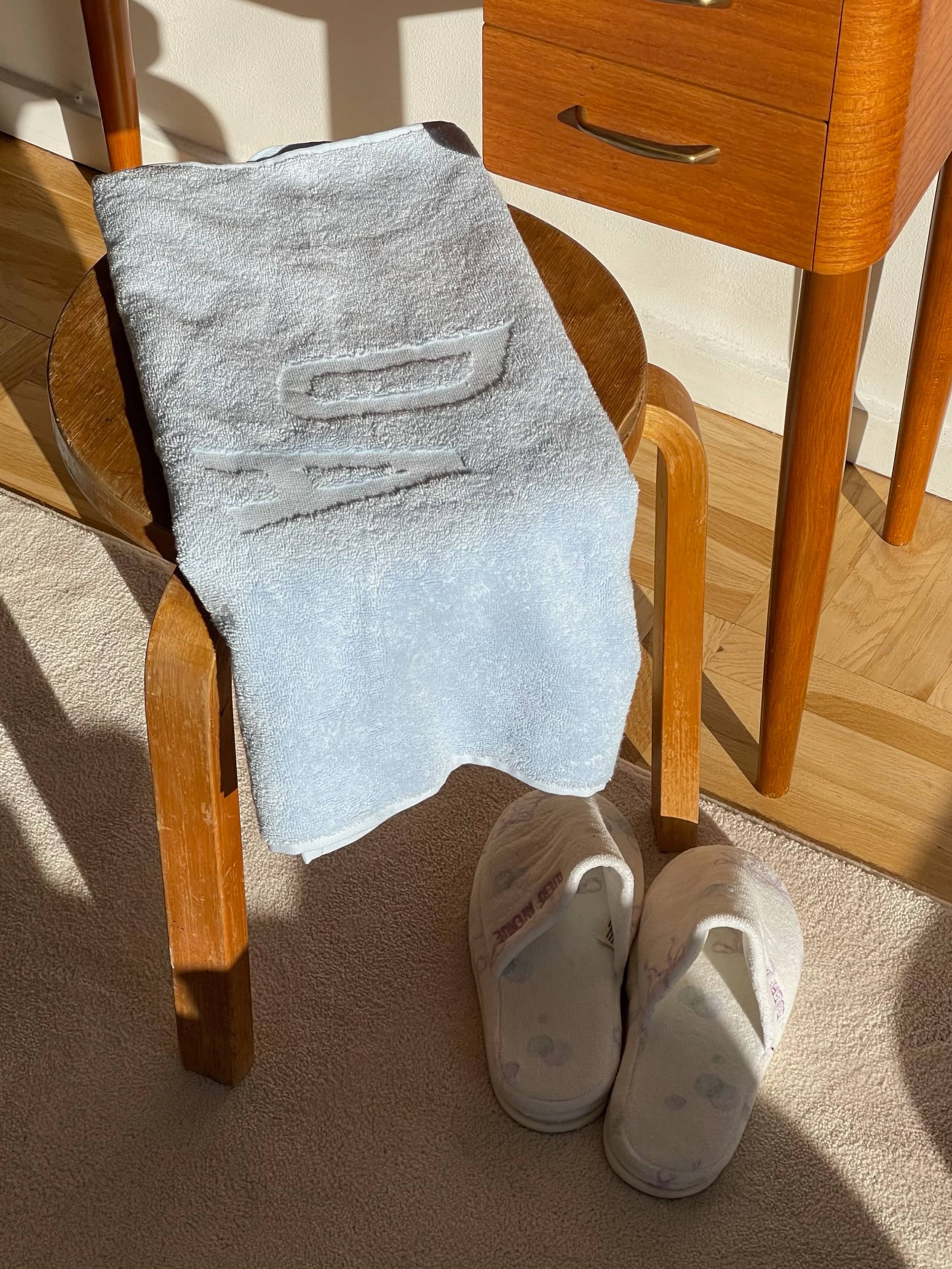 Small Towel Blue - Blue | Djerf Avenue