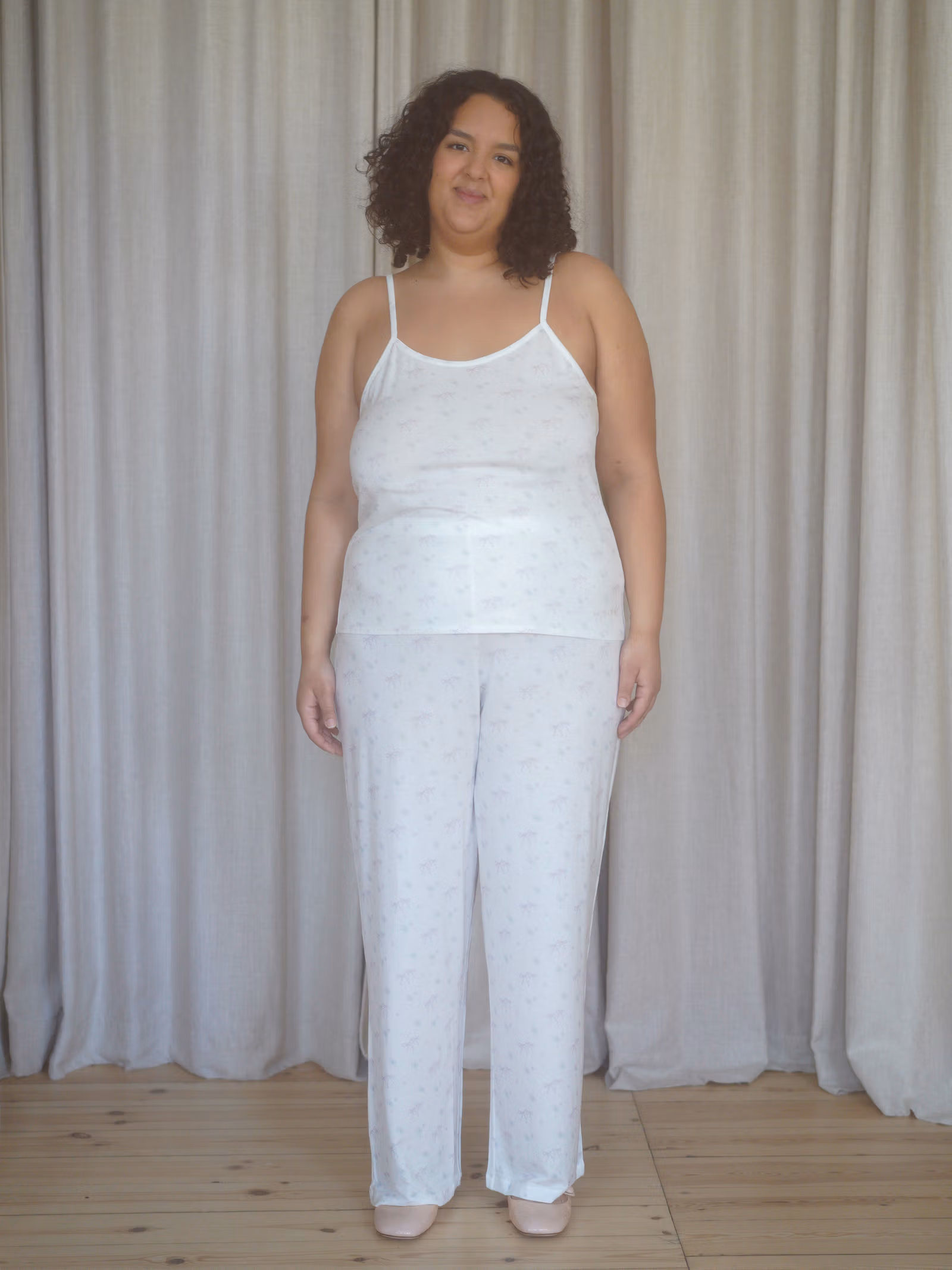 Go Slow Strap Top Bubble Bliss