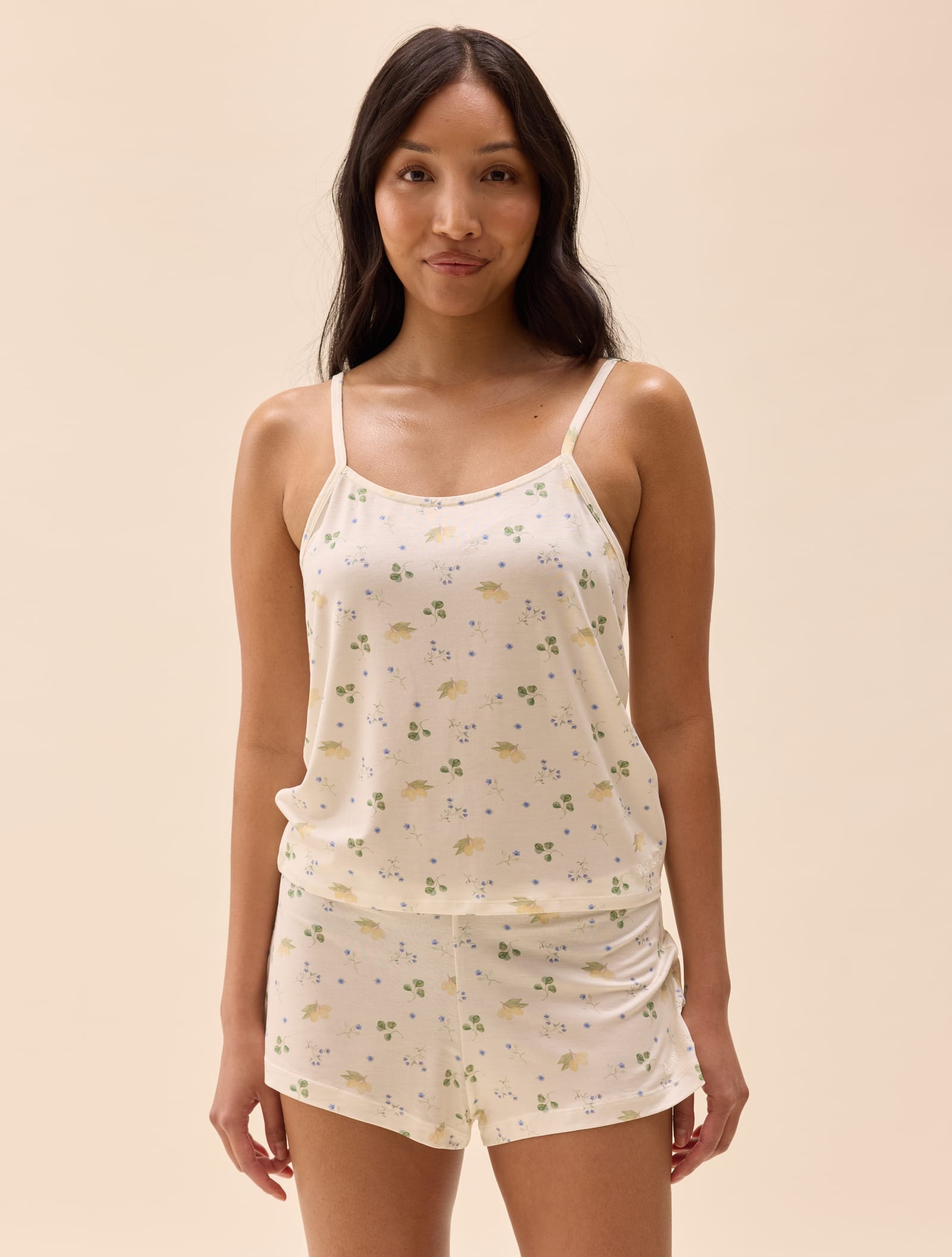 Go Slow Short Shorts Marula Bloom