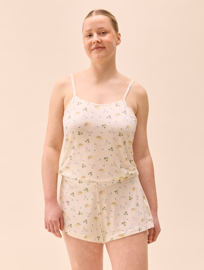 Go Slow Short Shorts Marula Bloom