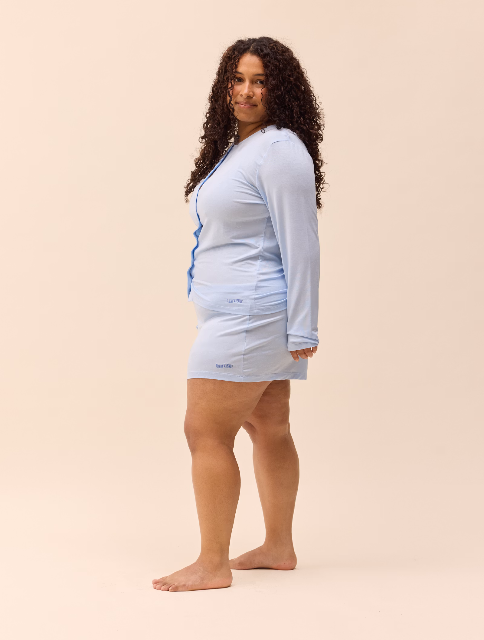 Go Slow Short Shorts Blue
