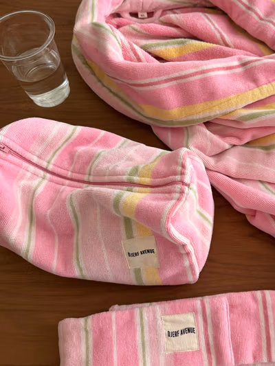 Terry Beauty Bag Gelato Stripe