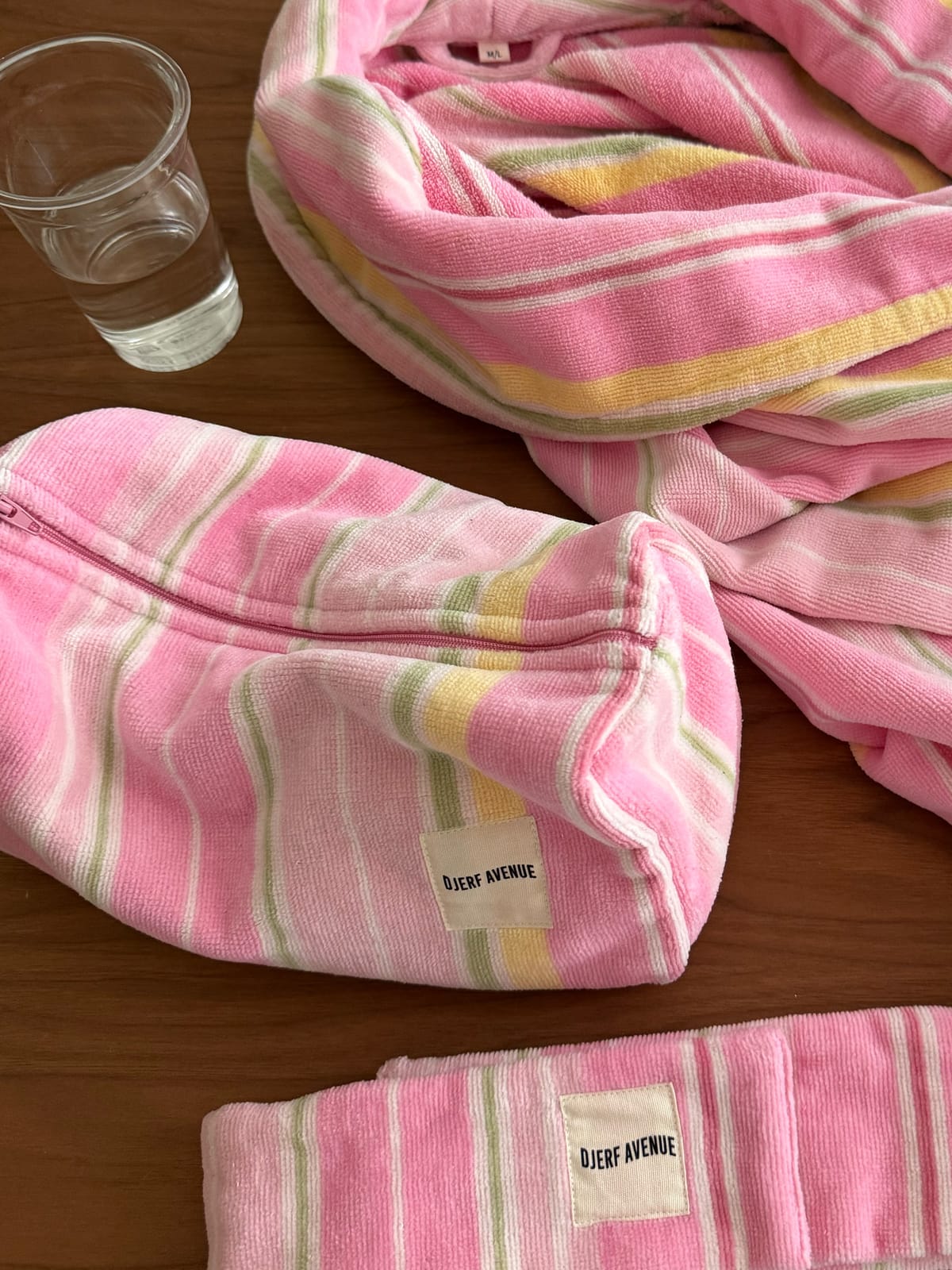 Terry Beauty Bag Gelato Stripe