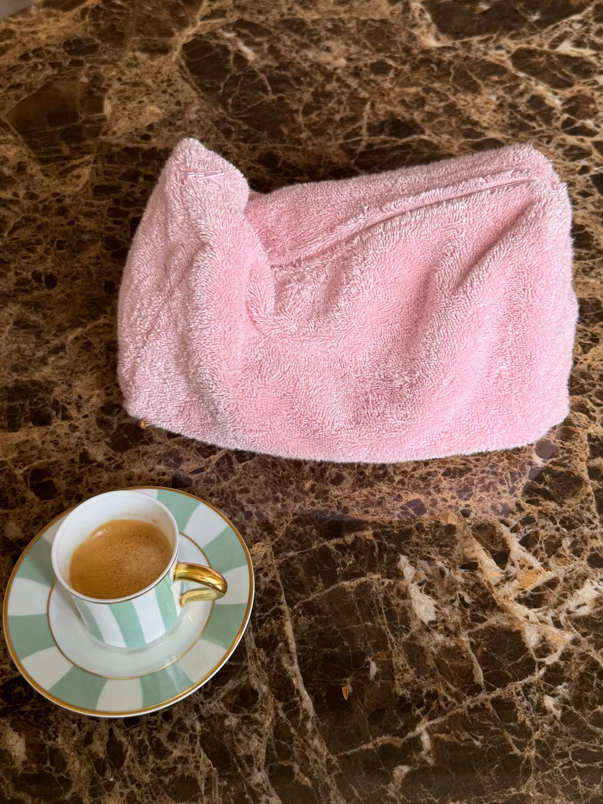 Terry Beauty Bag Pink