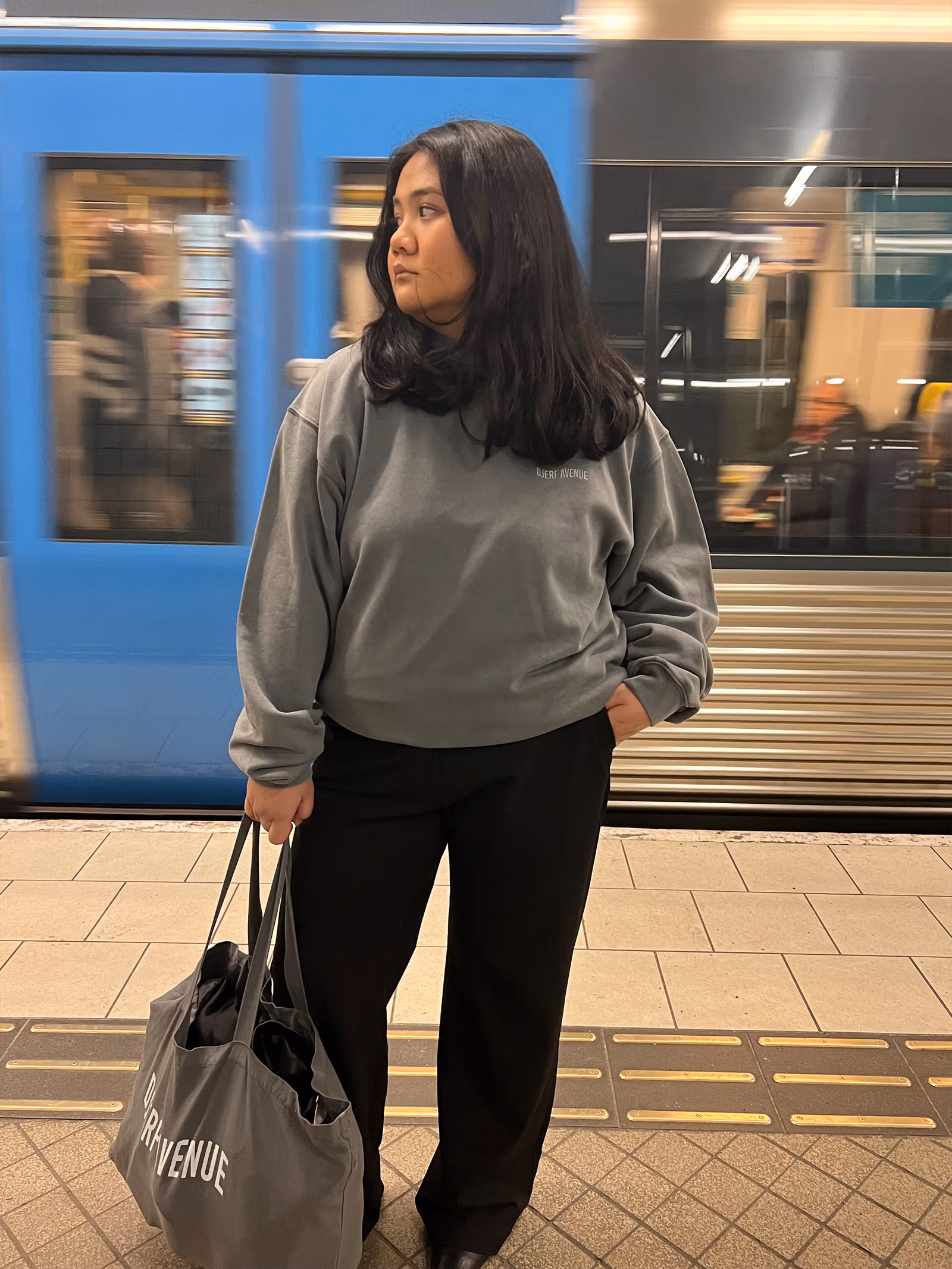 Staple Sweatshirt Washed Grey