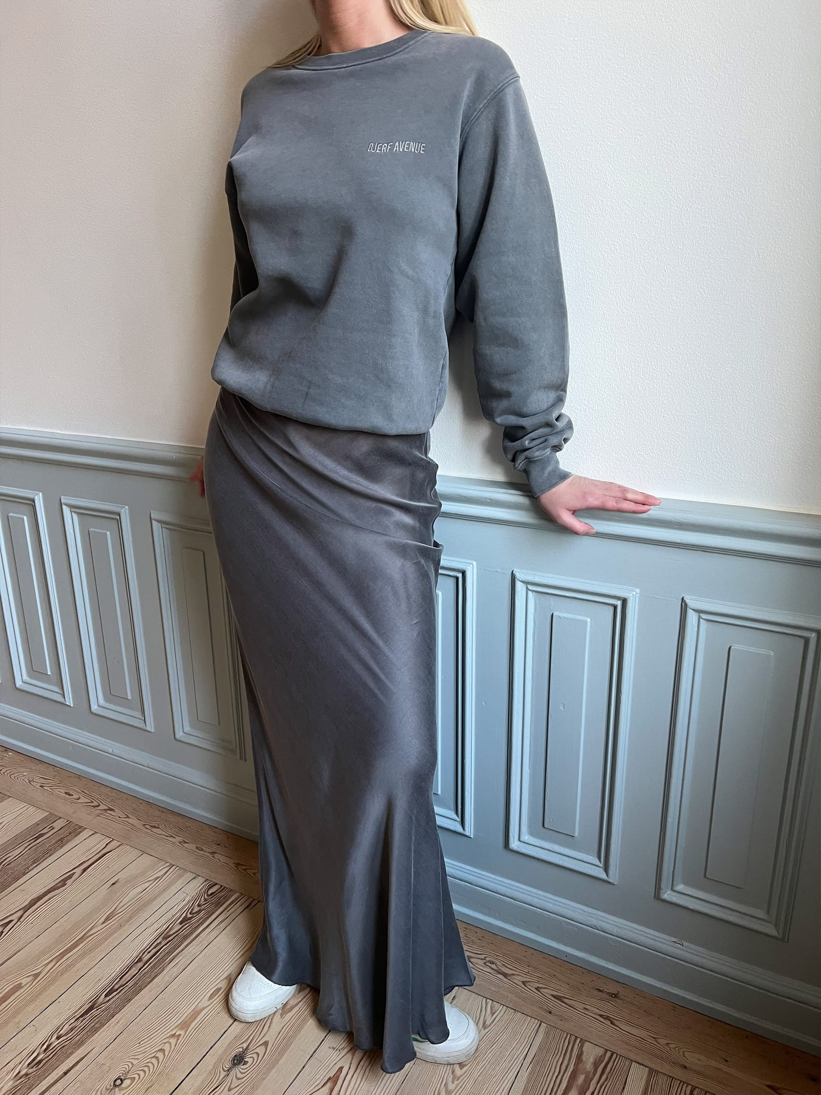 Staple Sweatshirt Washed Grey