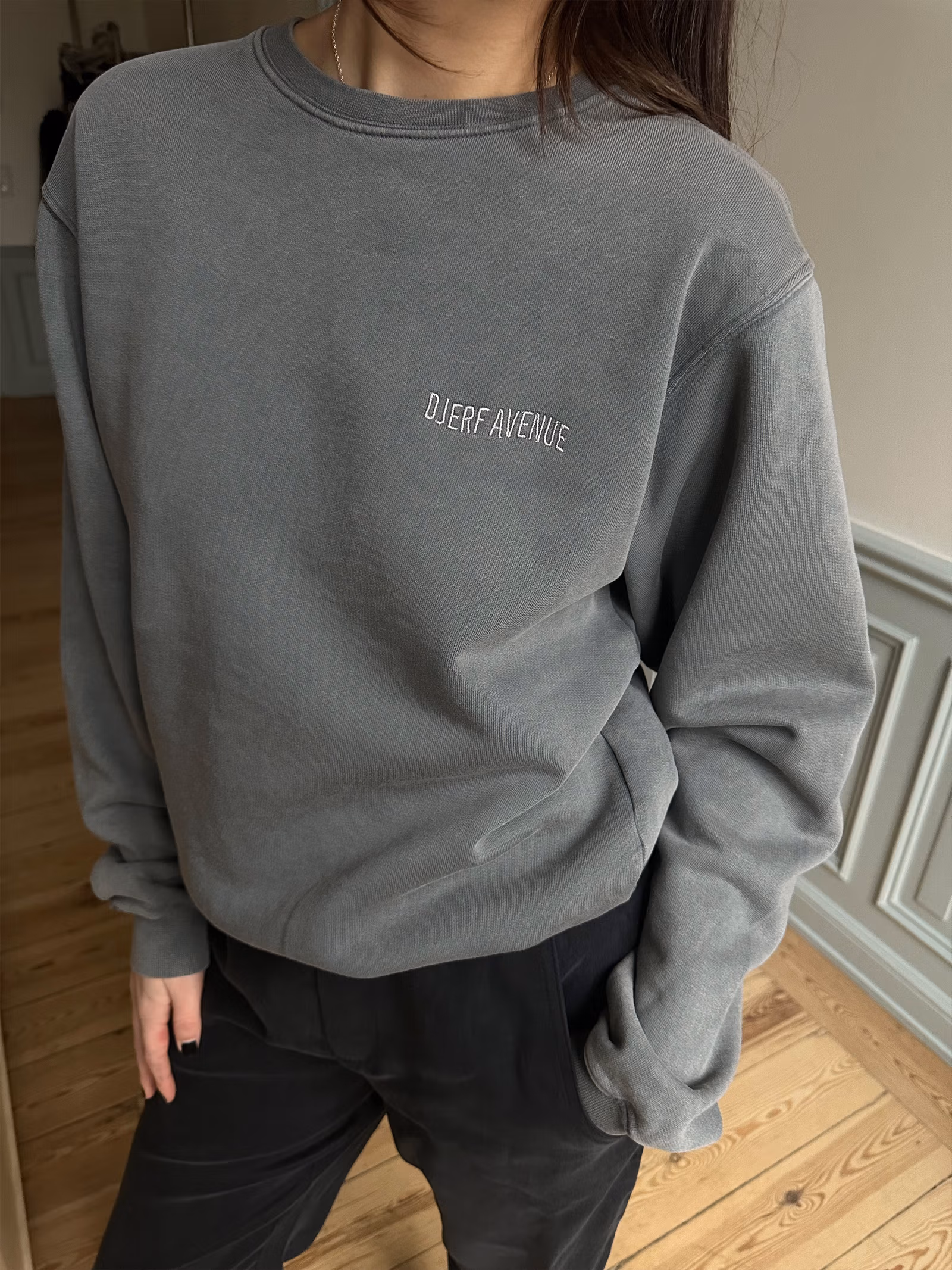 Staple Sweatshirt Washed Grey