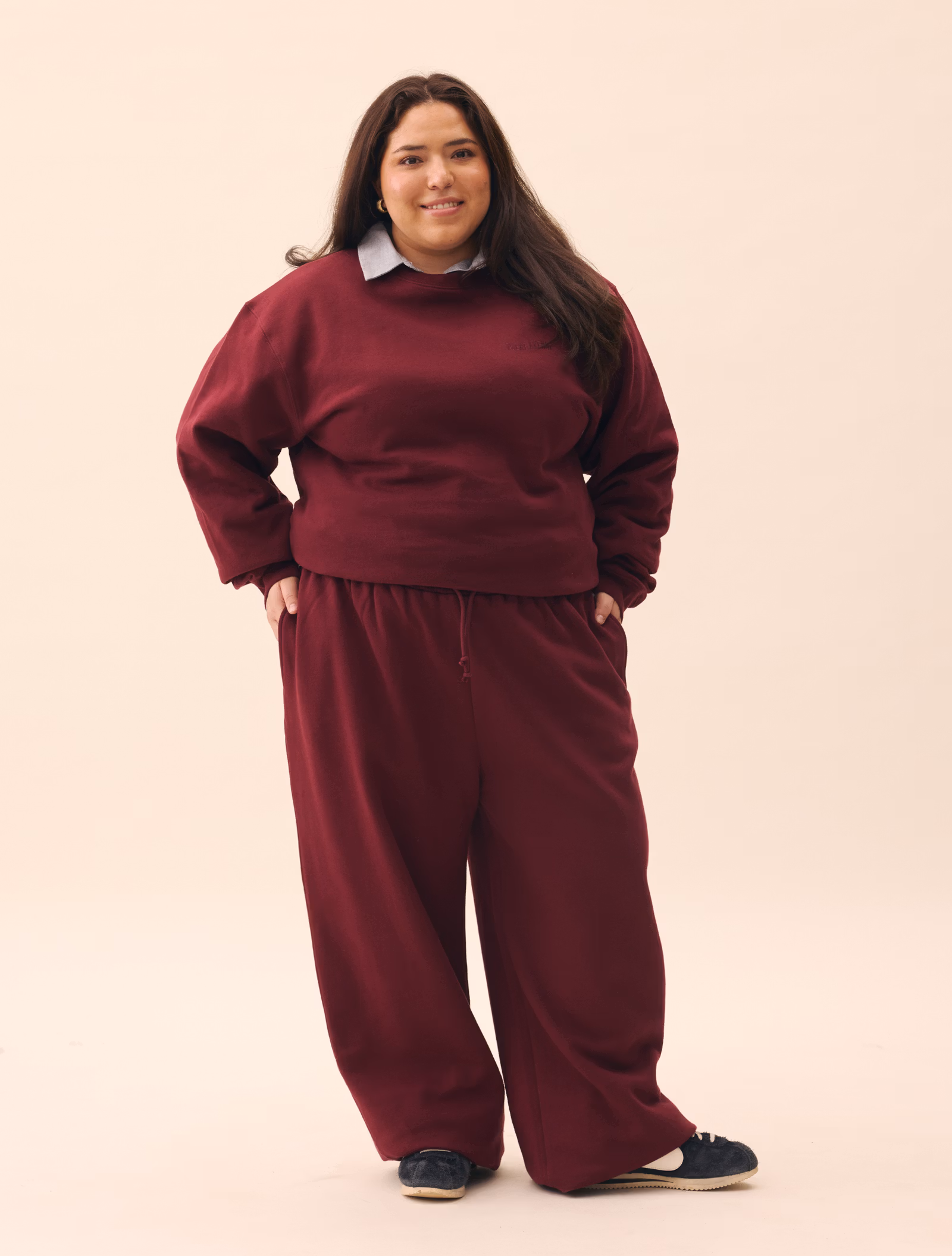 Staple Sweatshirt Burgundy