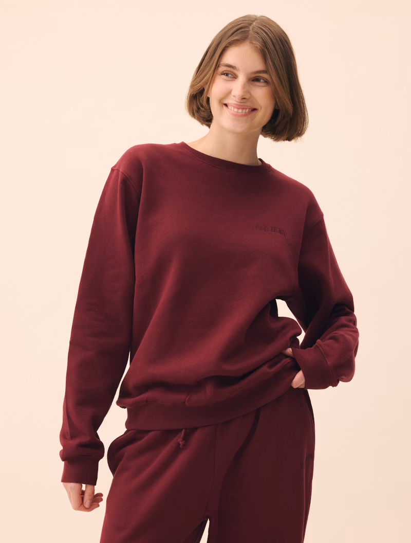 Staple Sweatshirt Burgundy