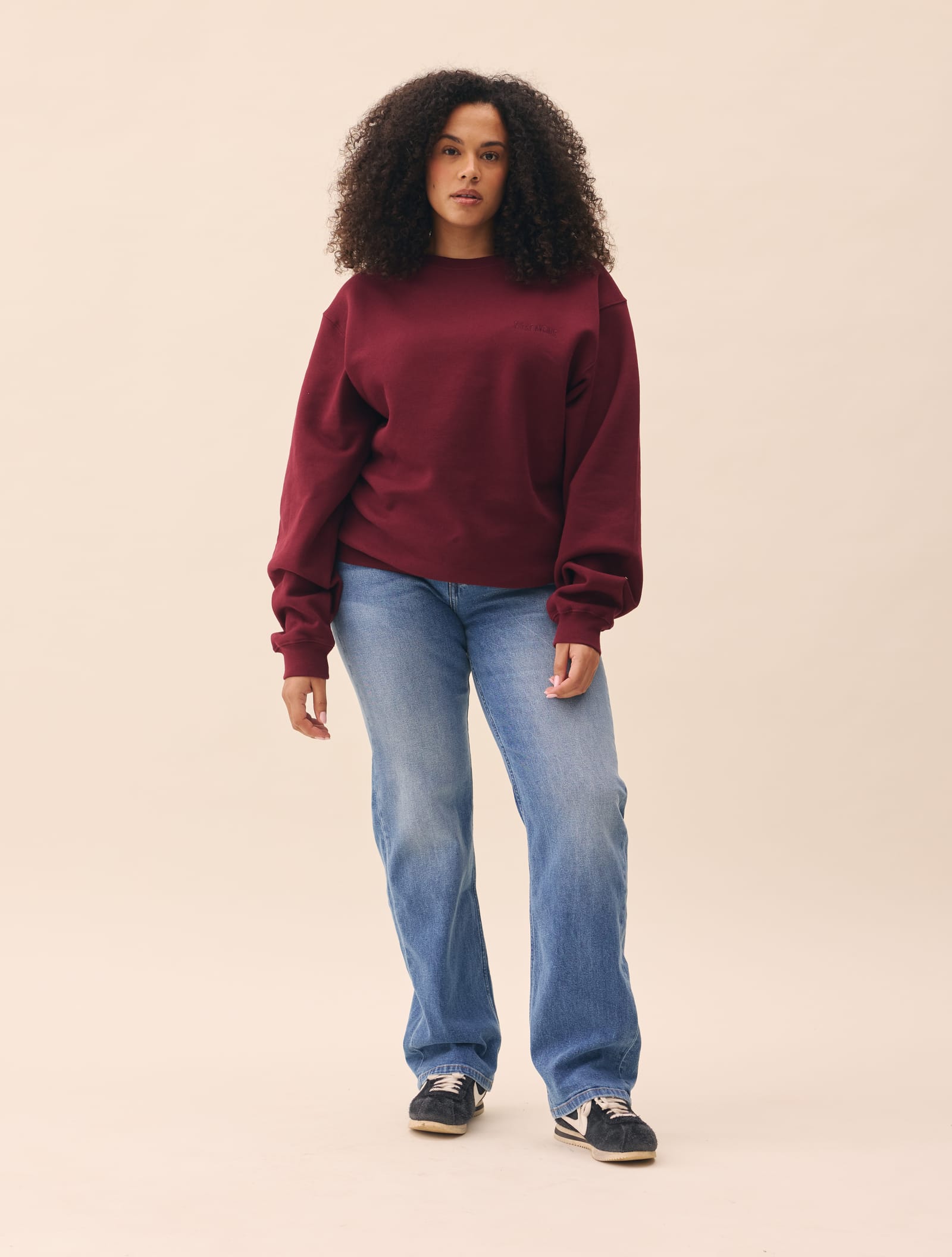 Staple Sweatshirt Burgundy
