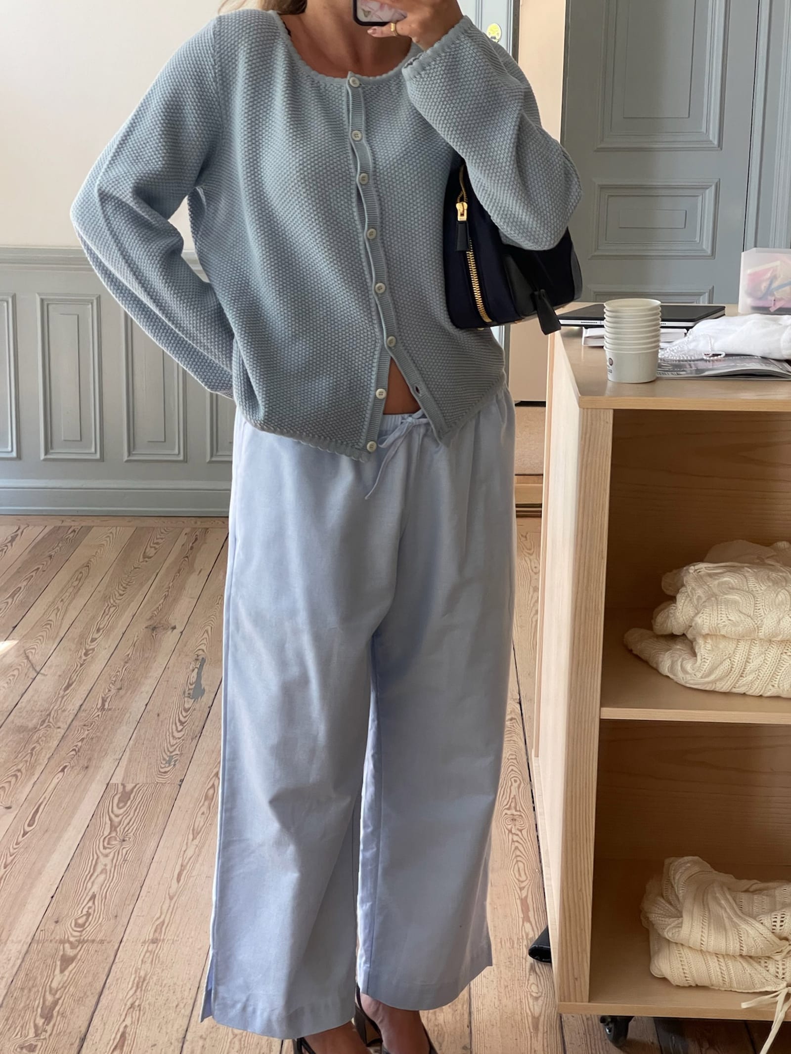 Breezy Ankle Pants Blue