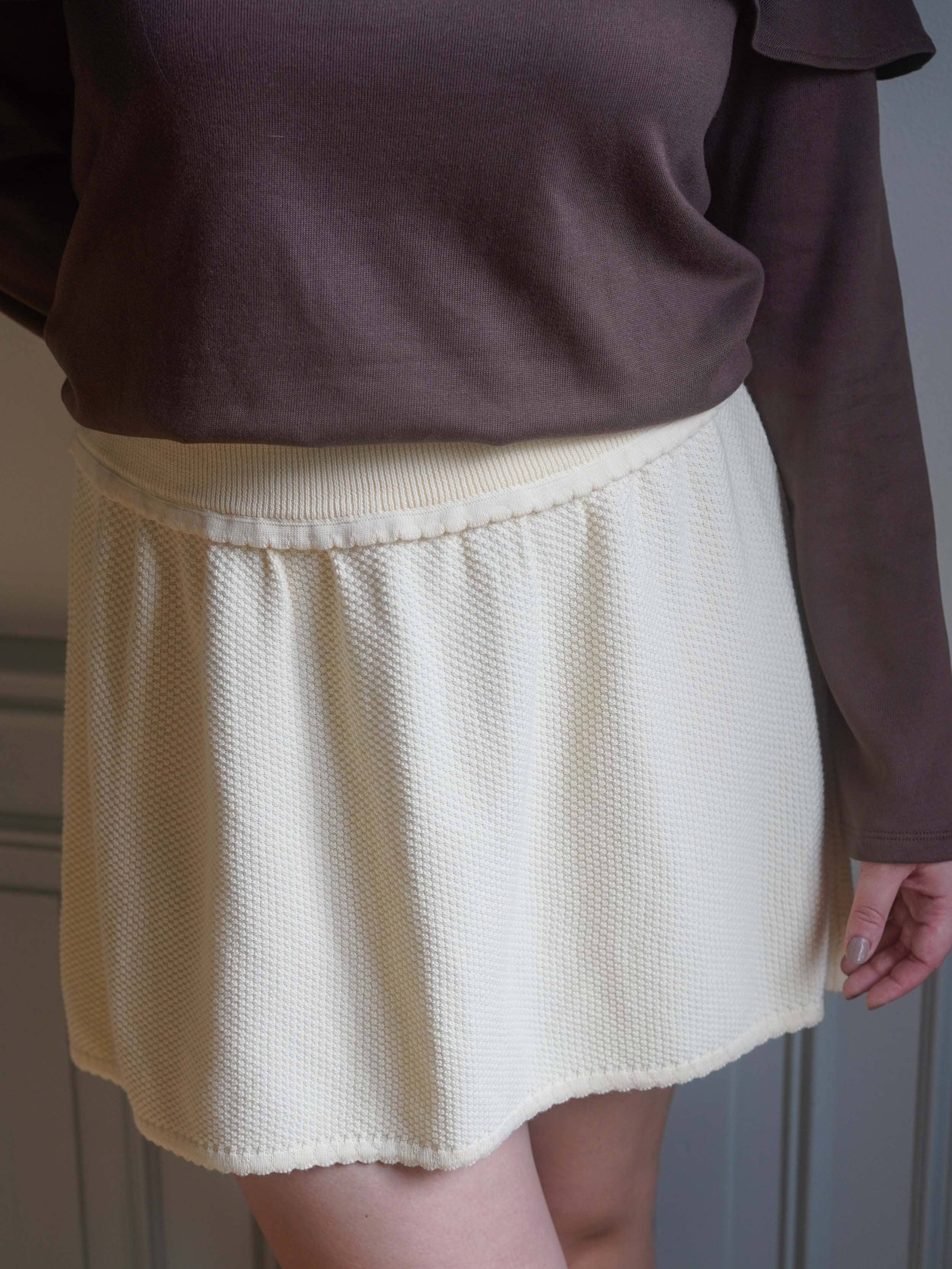 Amorini Skirt Cream - Cream | Djerf Avenue Amorini Skirt Cream - Cream | Djerf Avenue