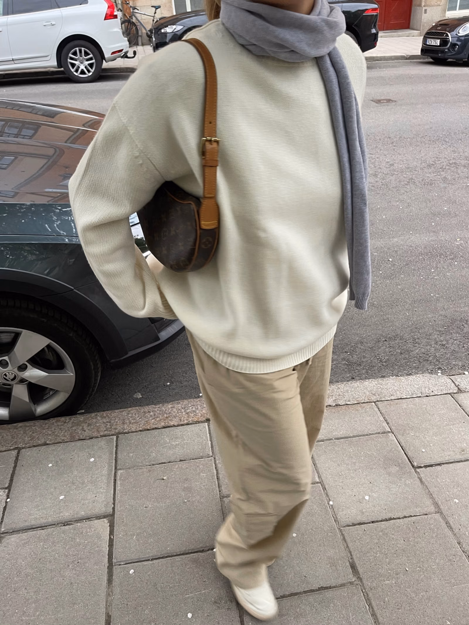 Scarf Grey Melange