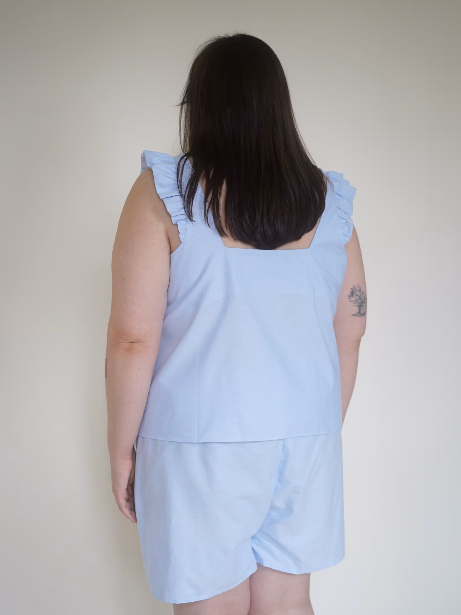 Breezy Tie Top Blue