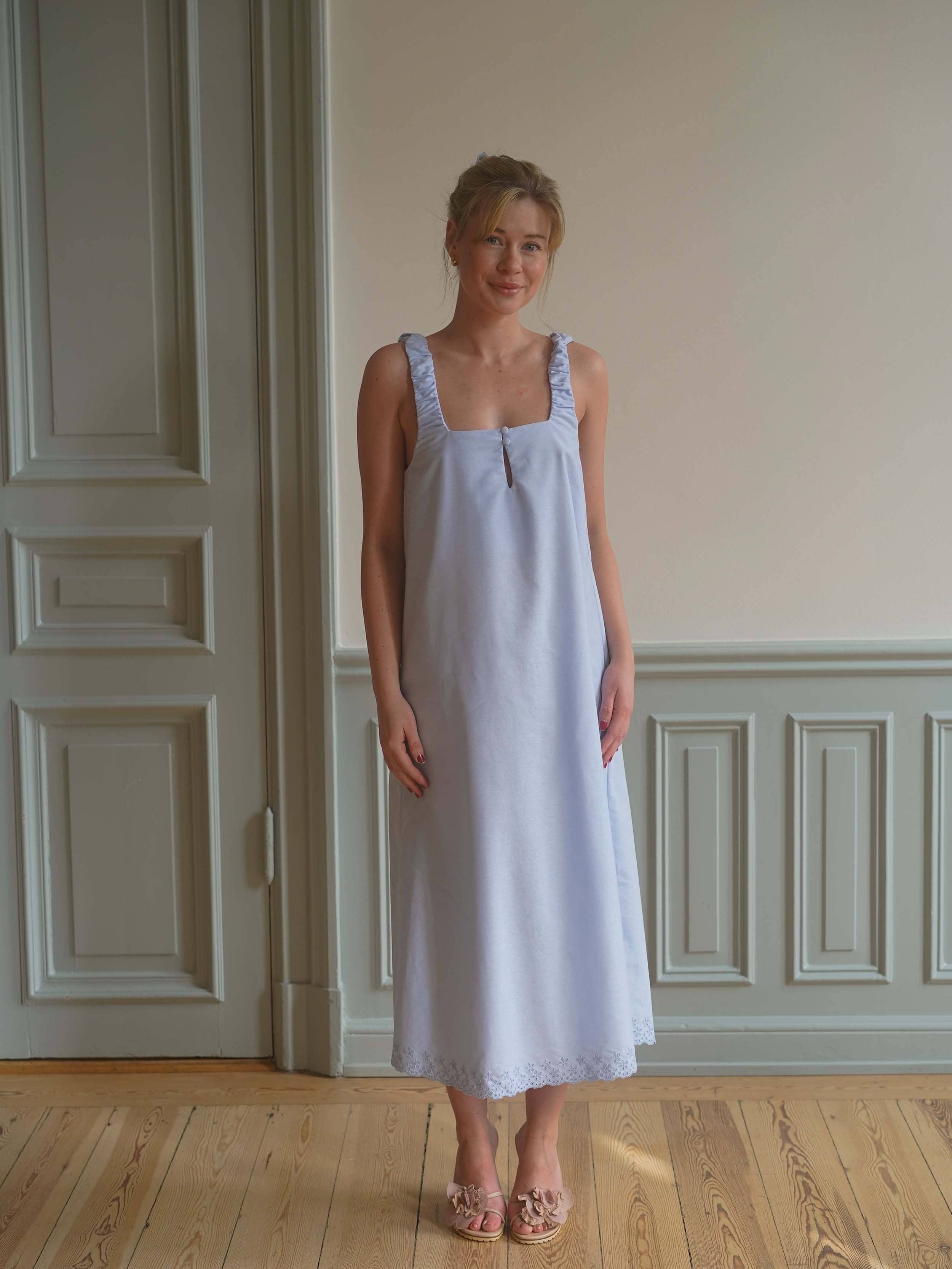 djerf avenue blue dress Blue