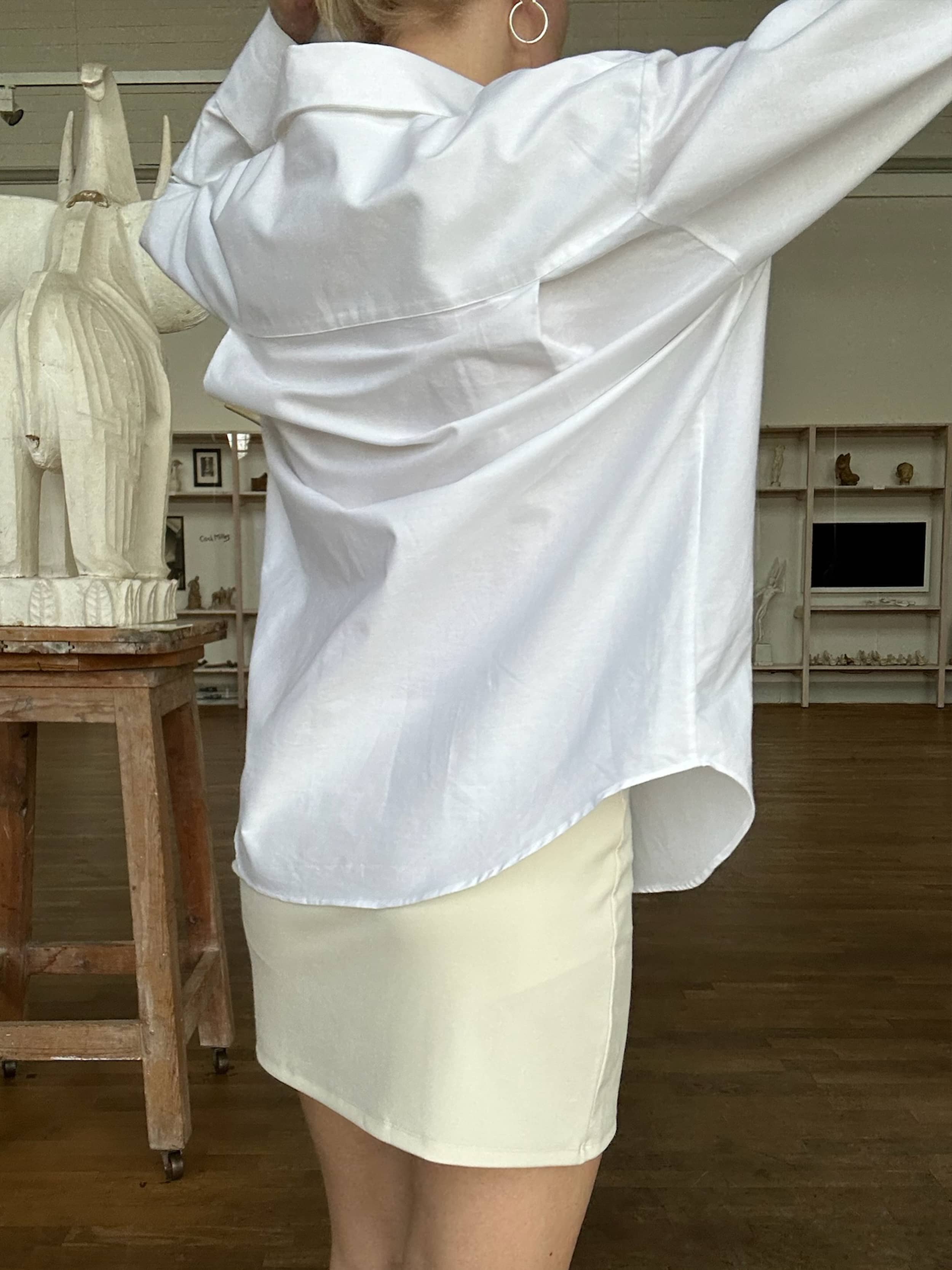 Breezy Classic Shirt White - White | Djerf Avenue