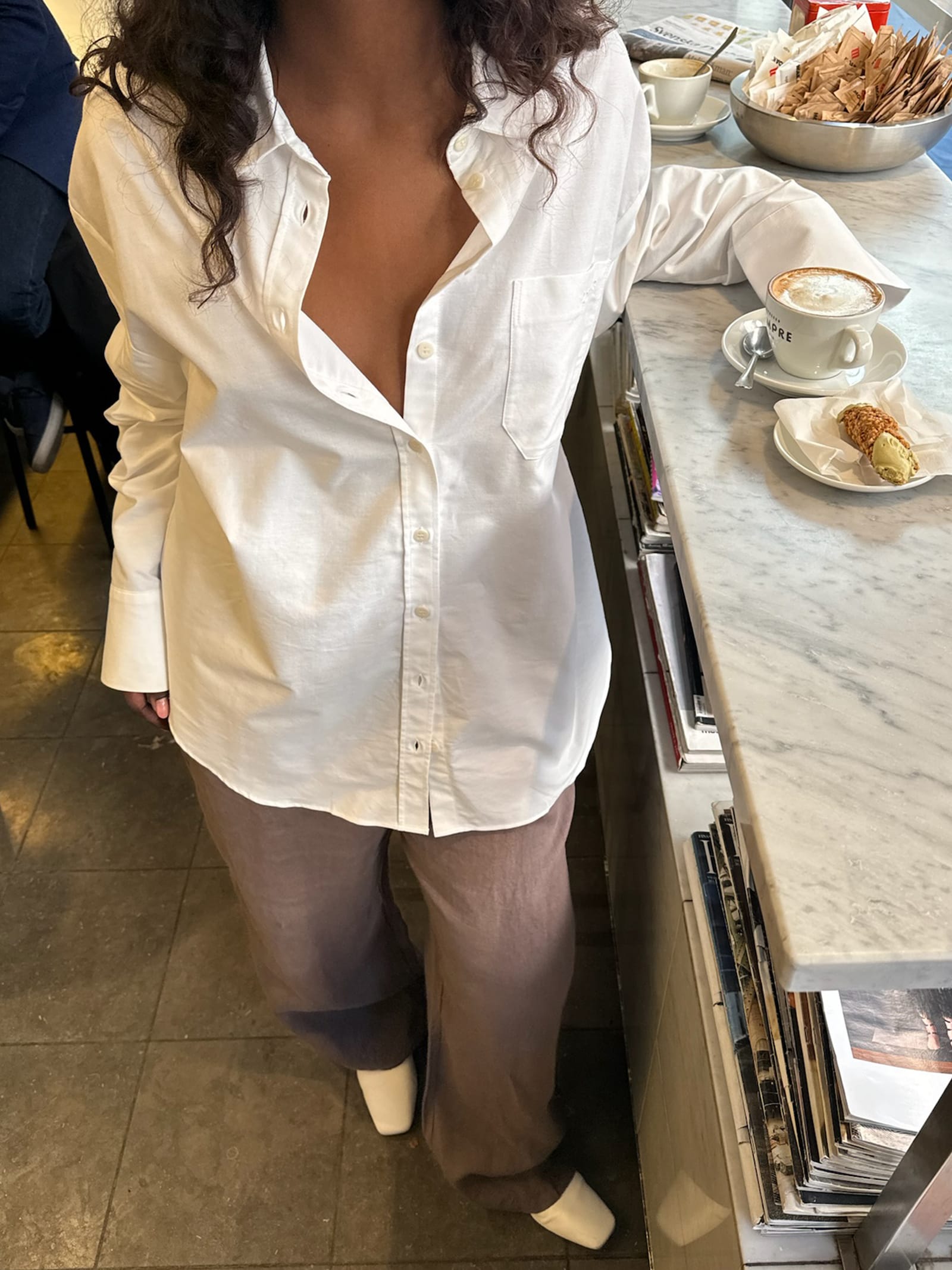 Breezy Classic Shirt White