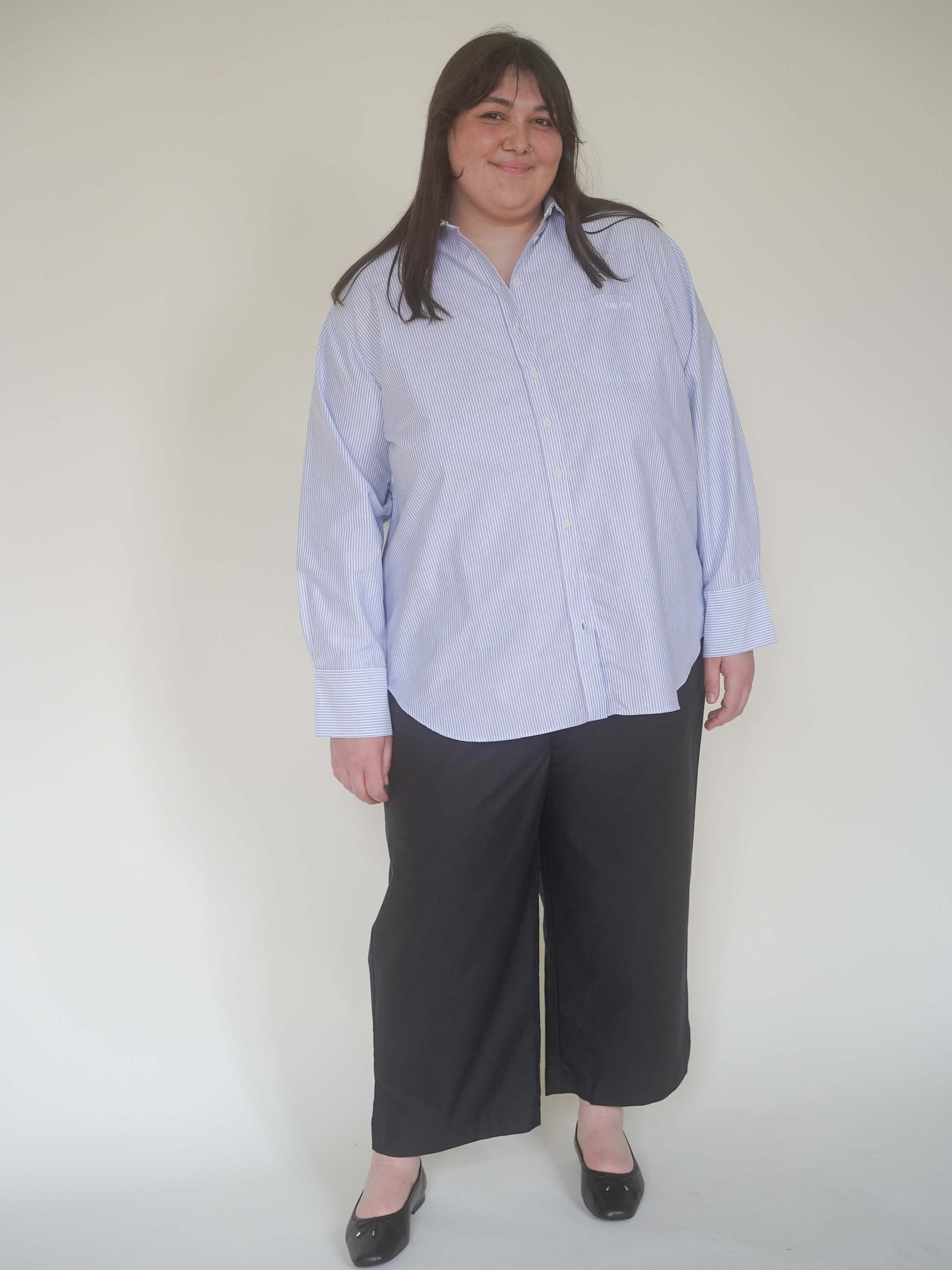 Breezy Classic Shirt Blue Stripe