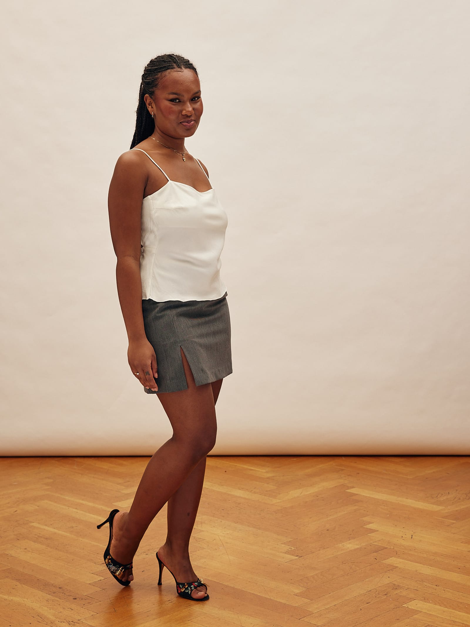 Must Have Mini Skirt Grey