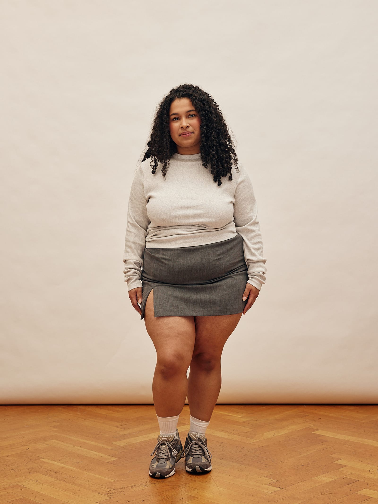 Must Have Mini Skirt Grey