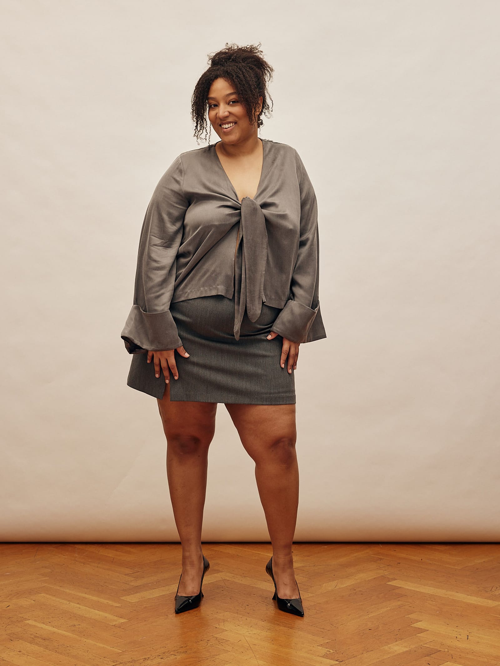 Must Have Mini Skirt Grey