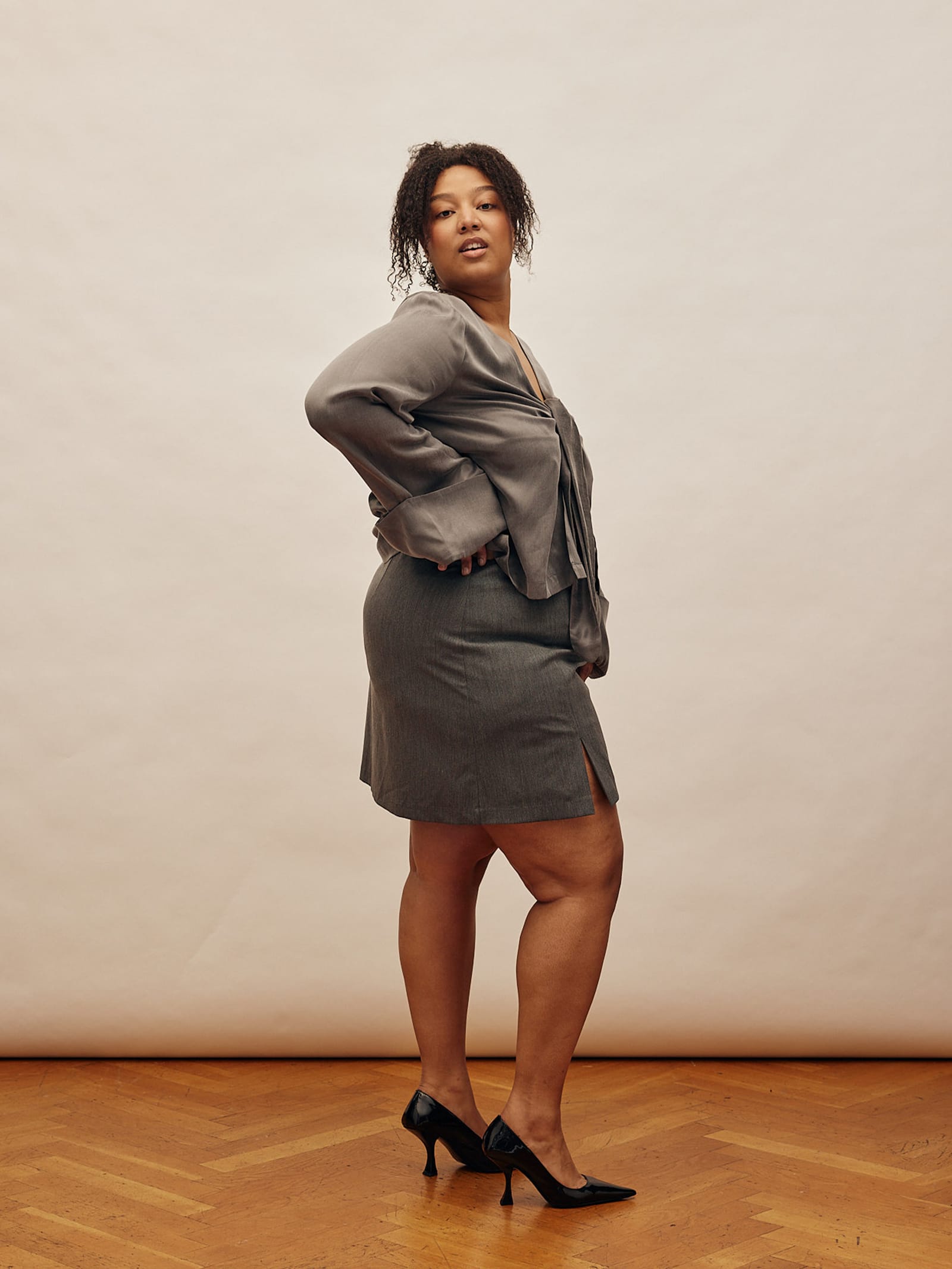 Must Have Mini Skirt Grey