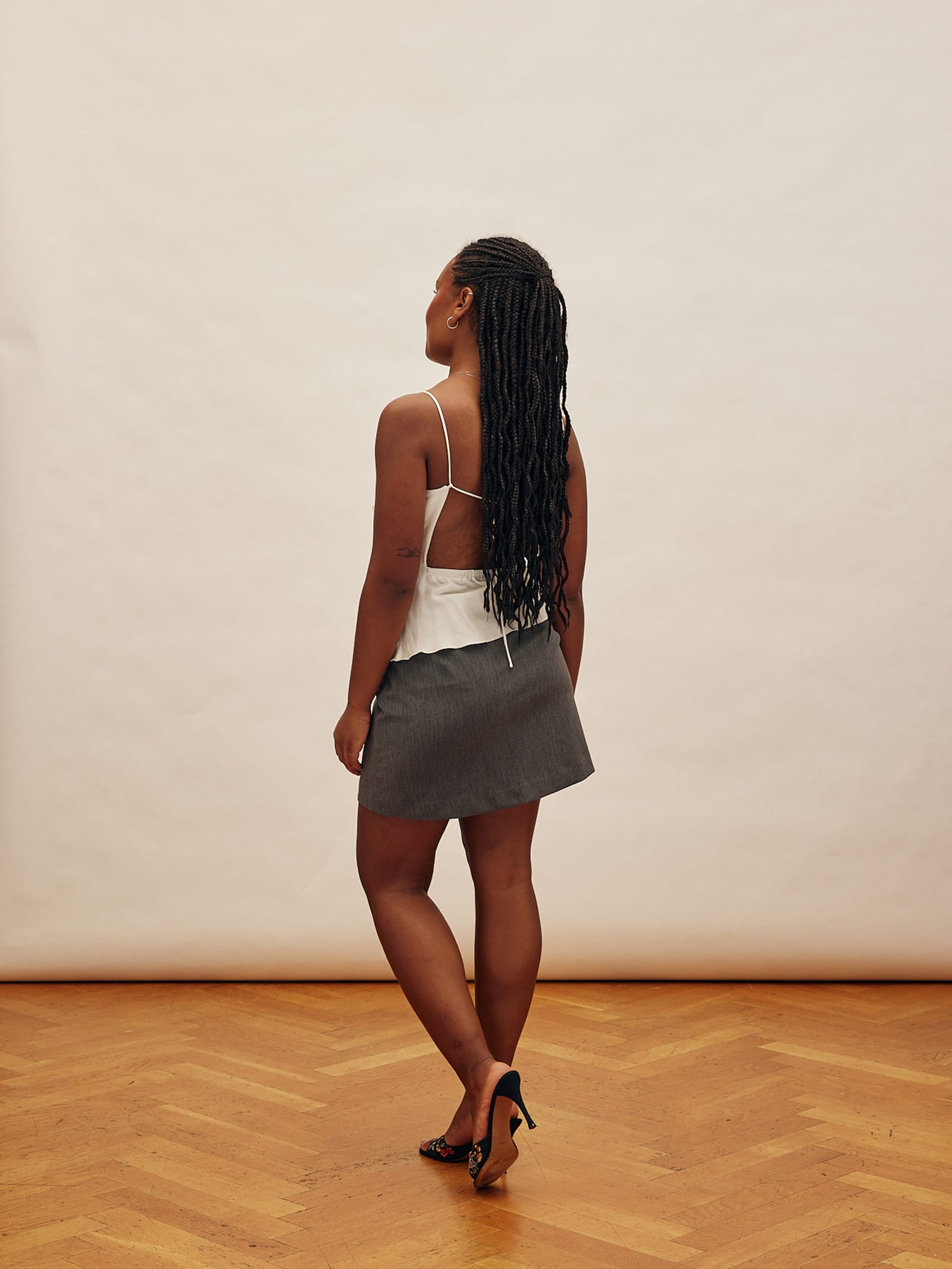 Must Have Mini Skirt Grey