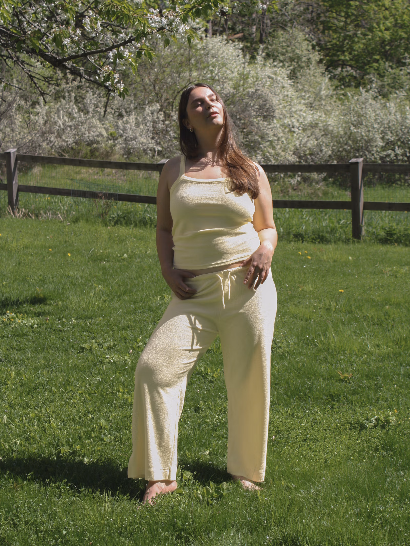 Terry Tank Top Baby Sun